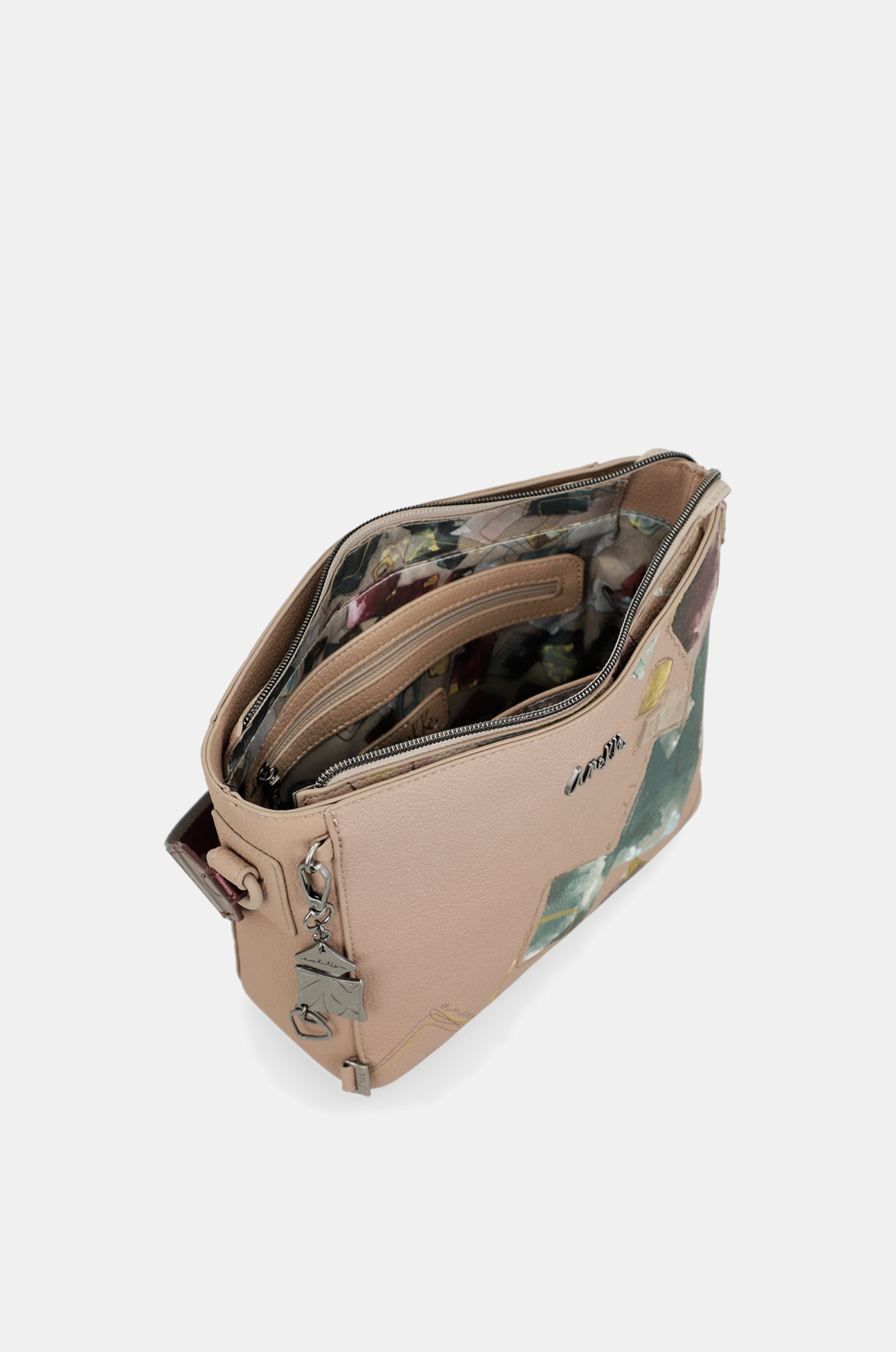 Evolution square crossbody bag