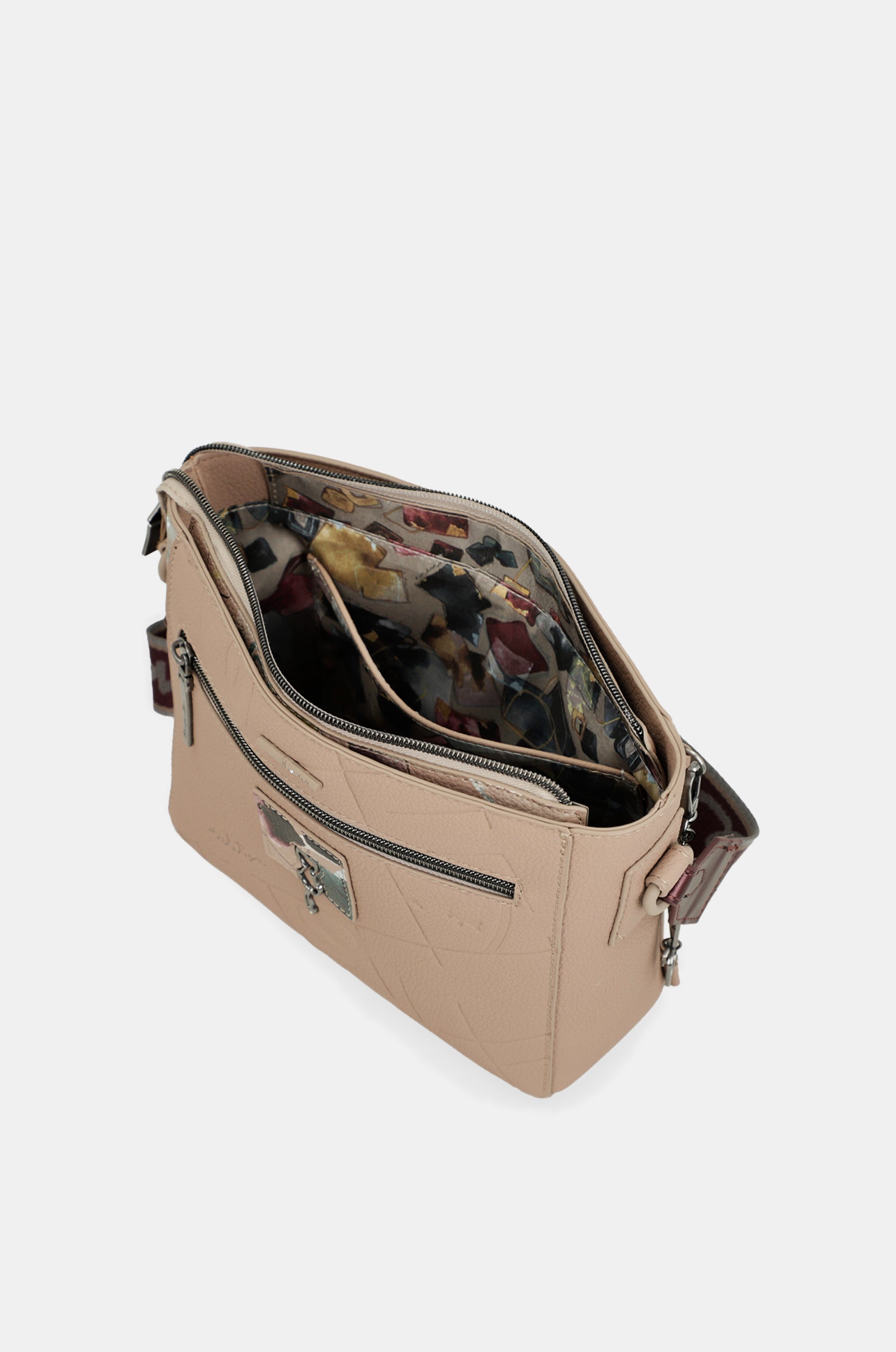 Evolution square crossbody bag