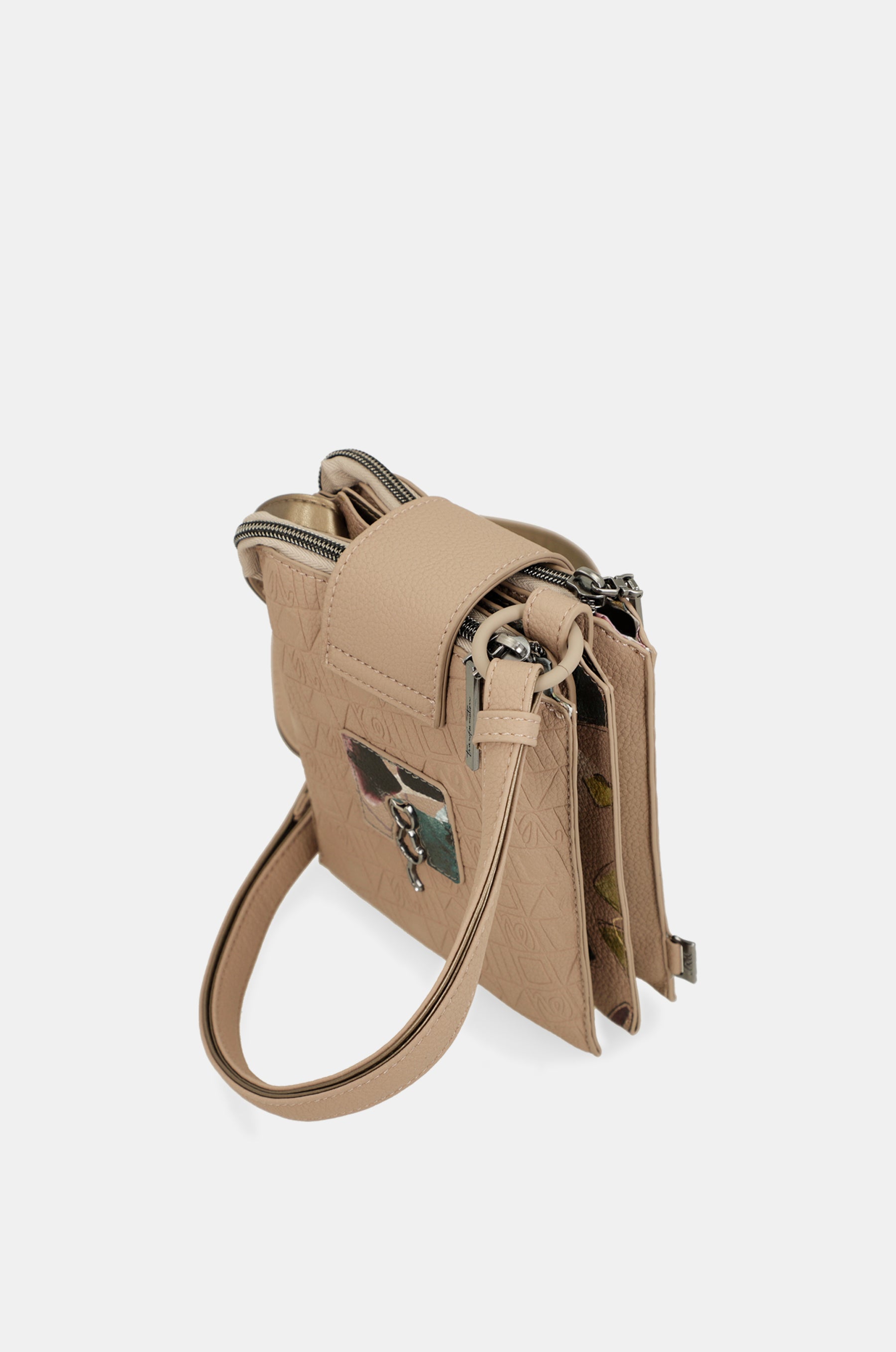 Evolution mini crossbody bag with flap
