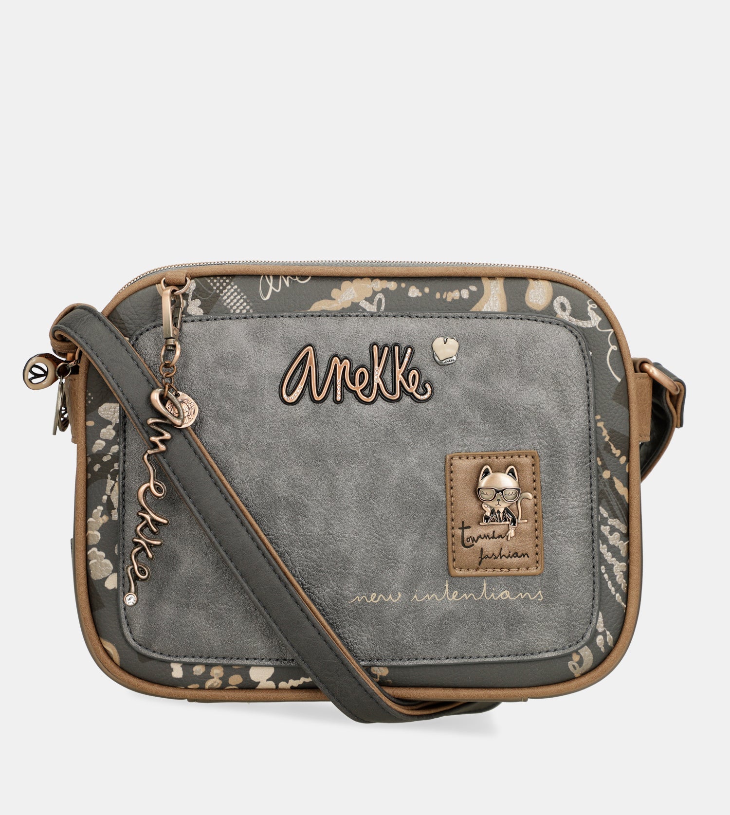 Intentions 3-compartment crossbody bag