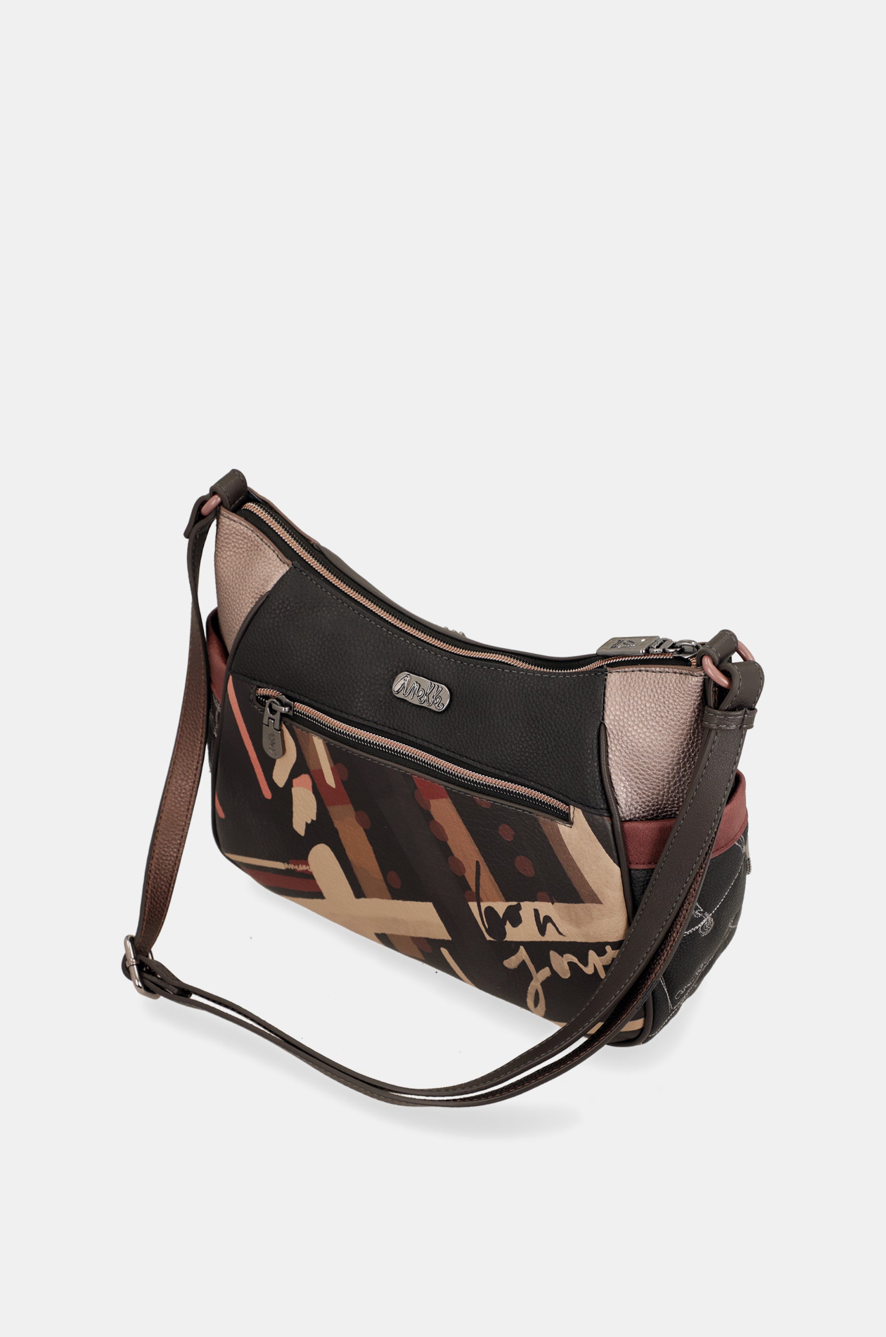Mademoiselle large shoulder bag with shoulder strap