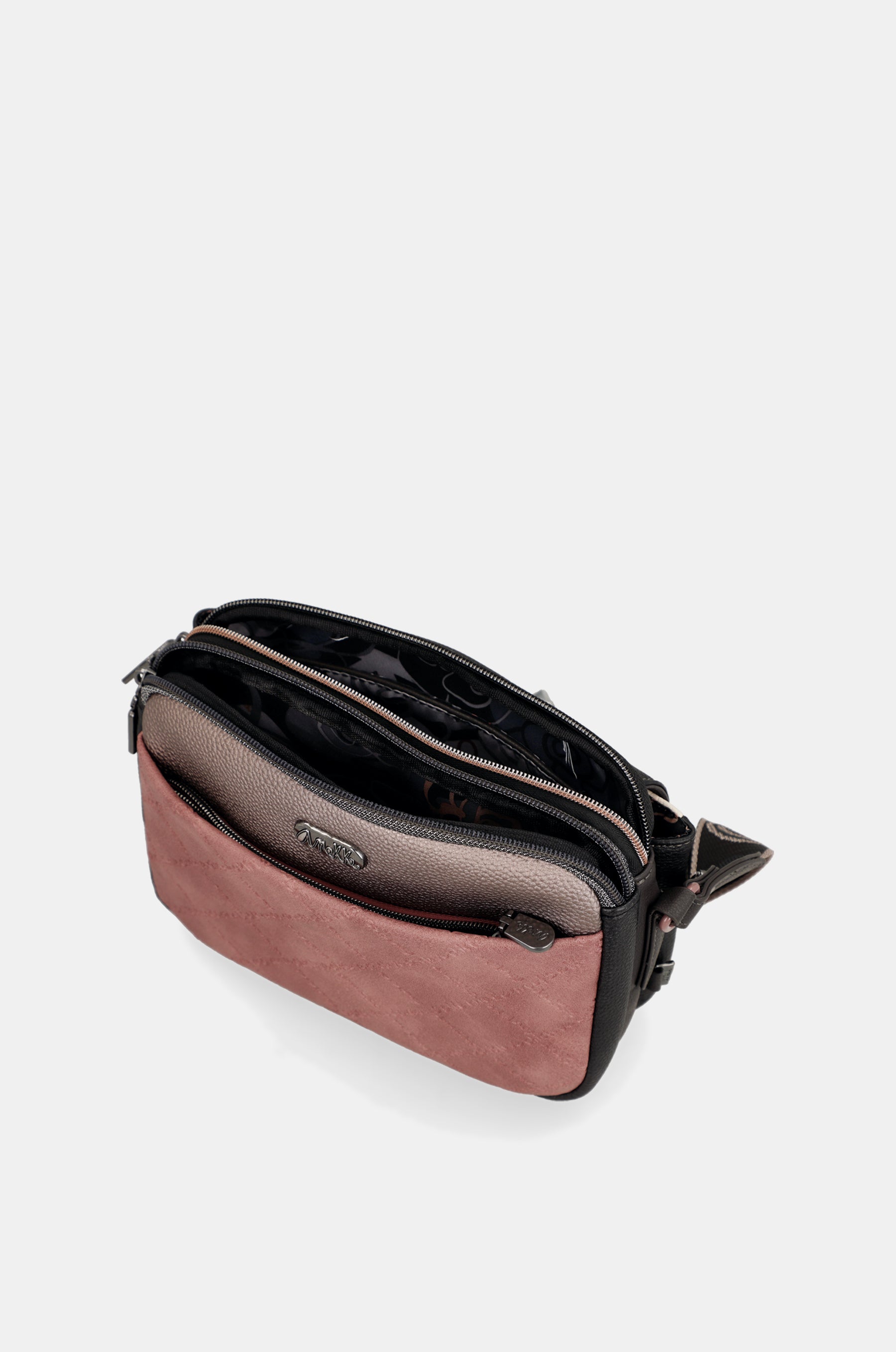 Parisian oval flap crossbody bag