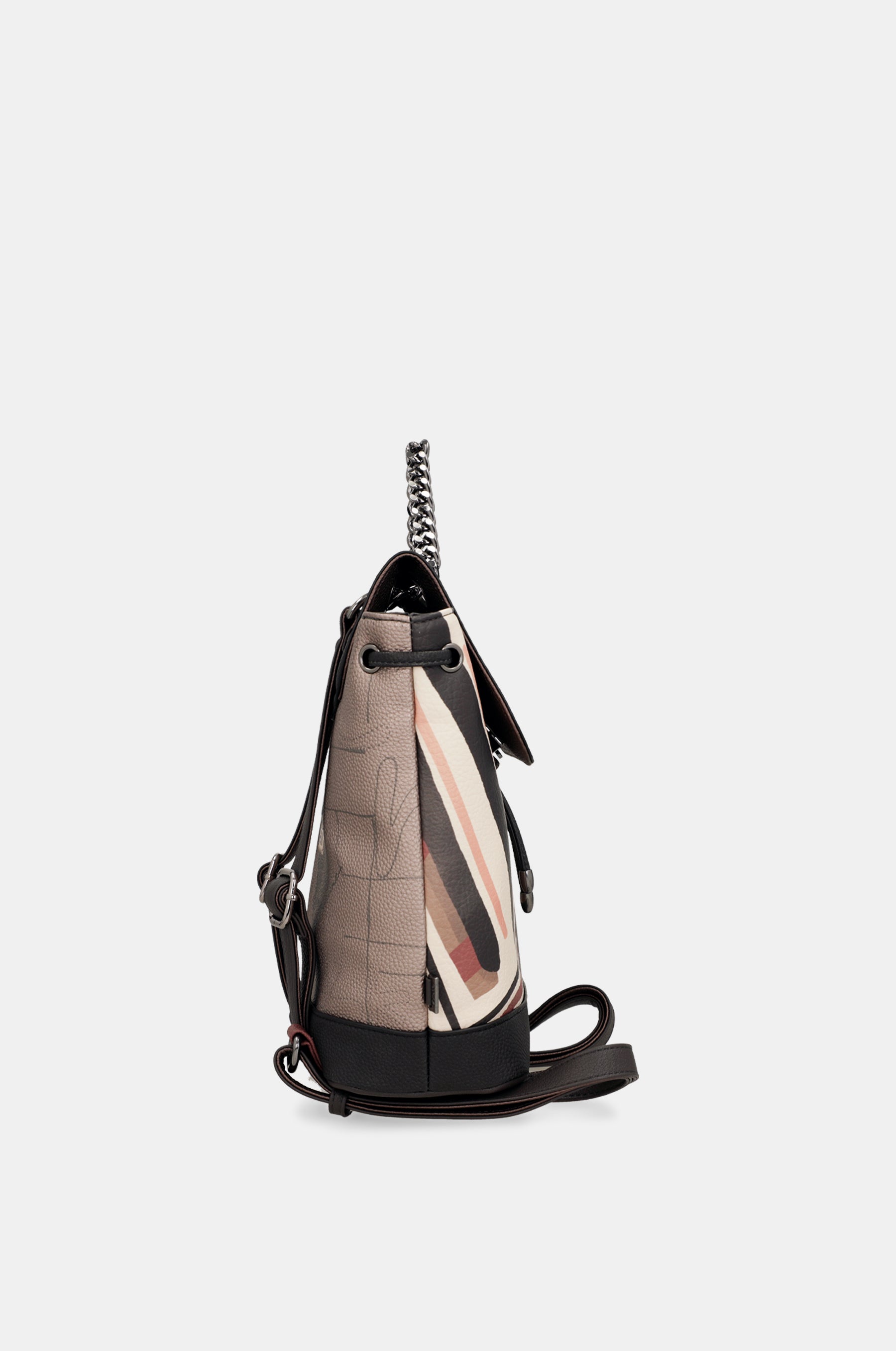 Parisian flap backpack