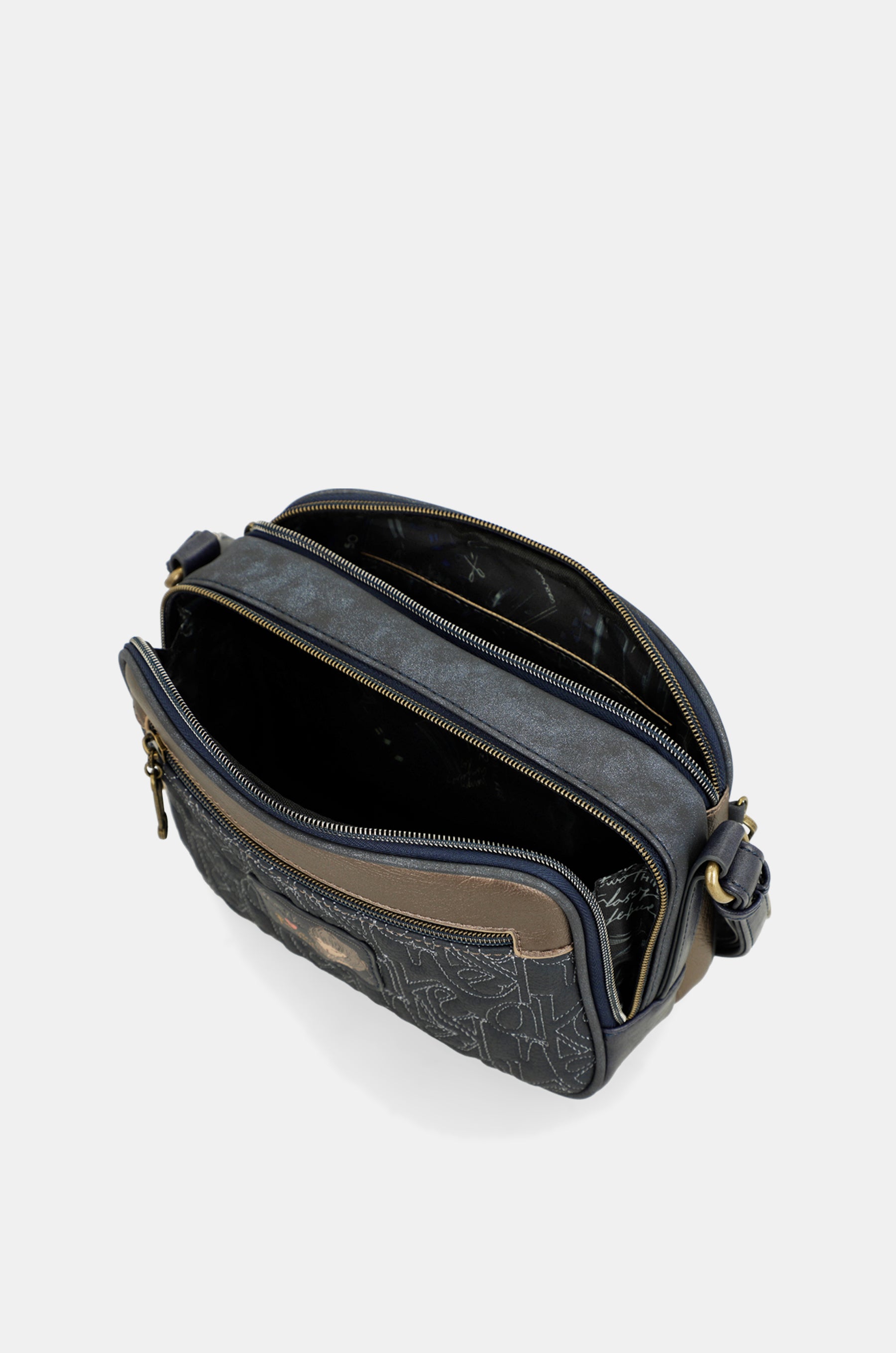 Studio 2-compartment crossbody bag