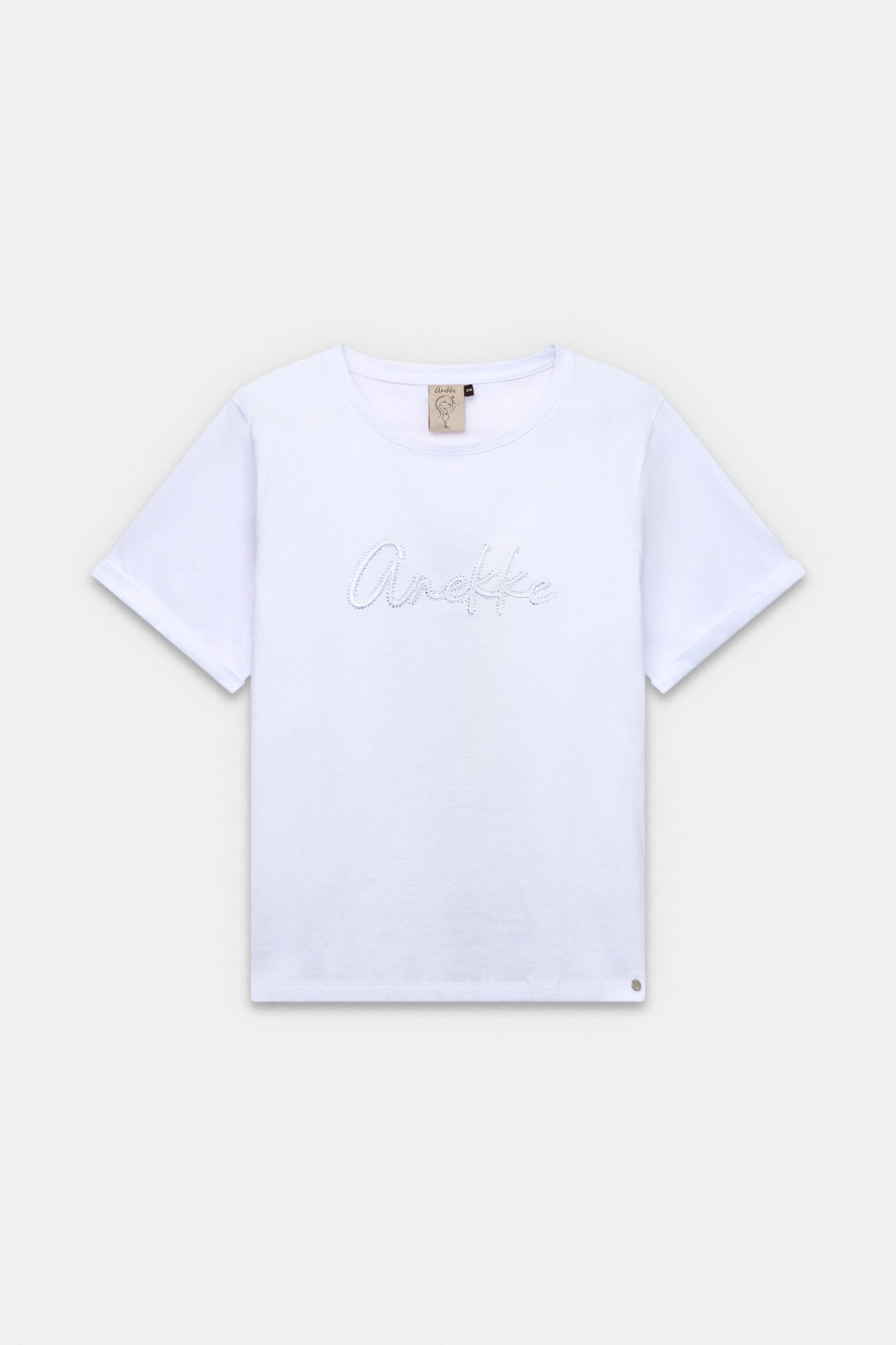 White short-sleeve T-shirt