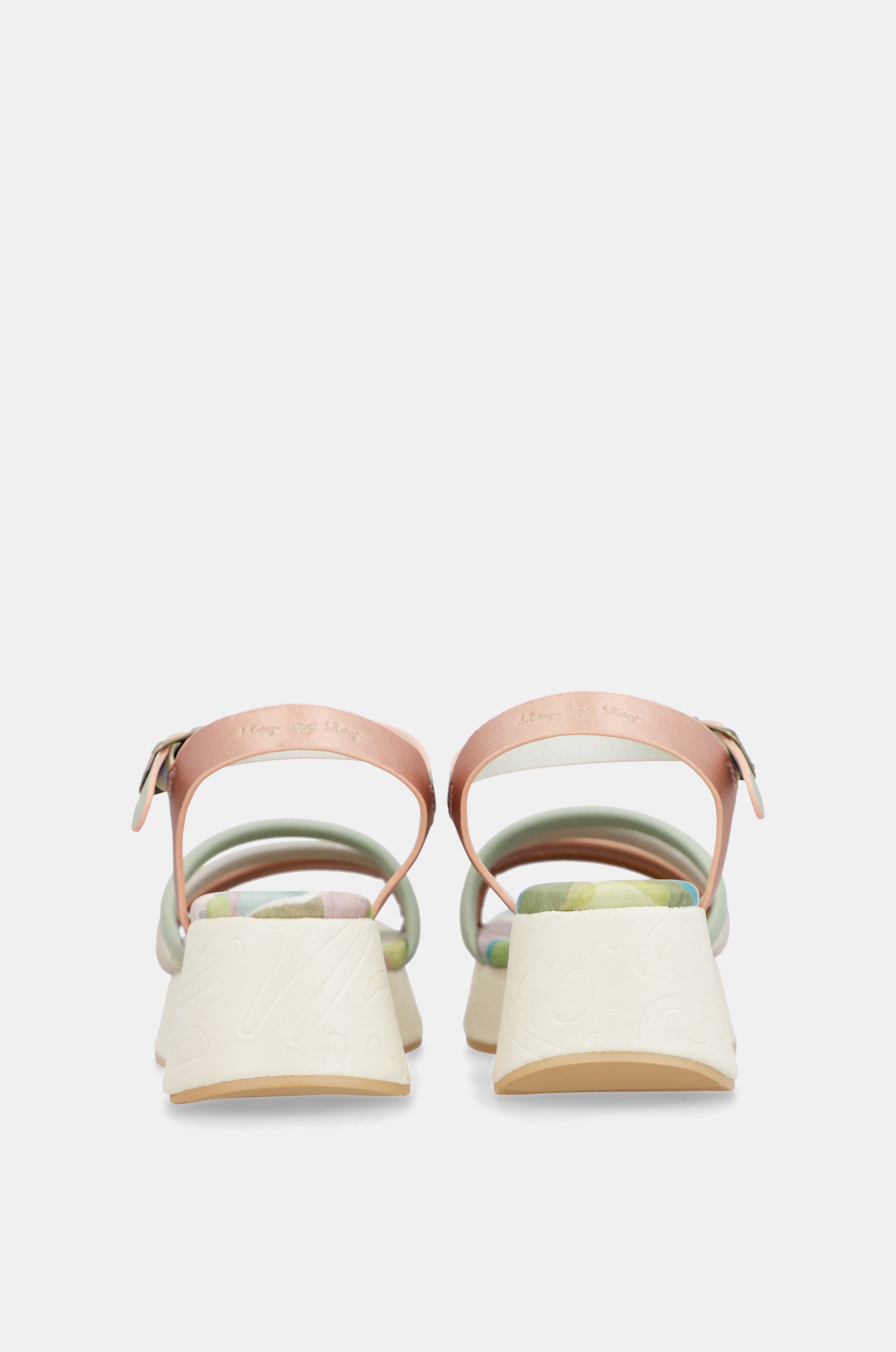 Bloom platform sandals with straps