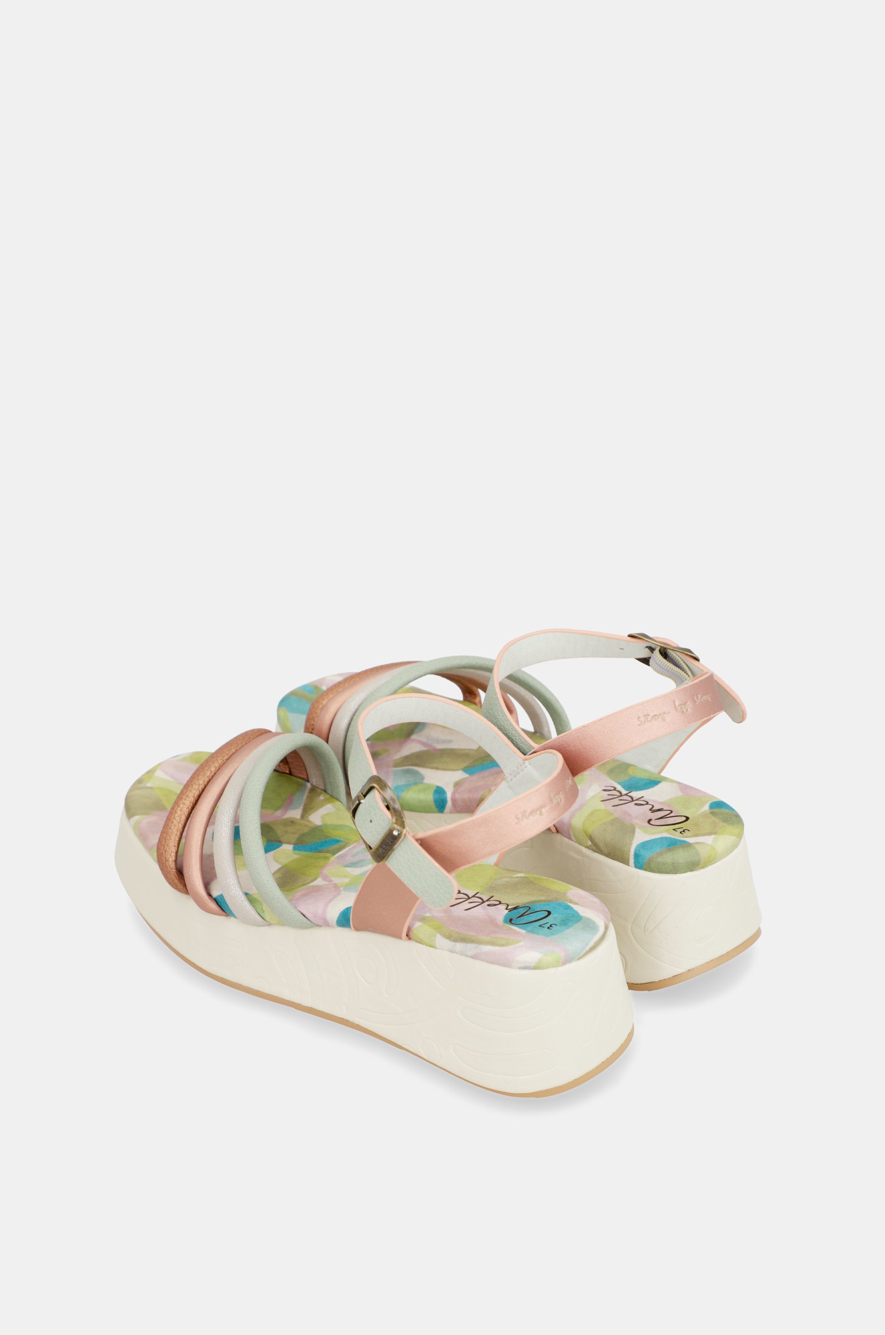 Bloom platform sandals with straps