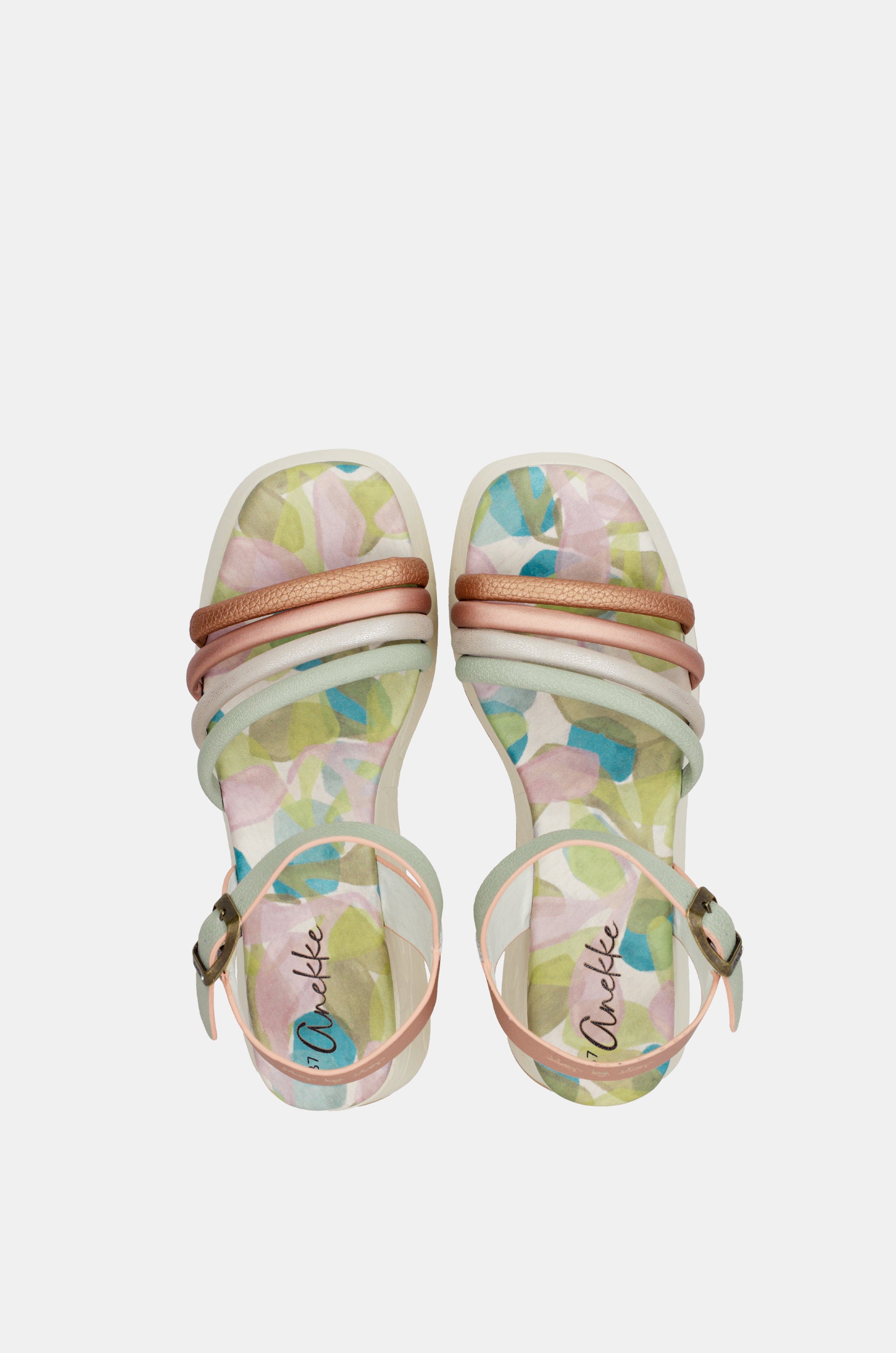 Bloom platform sandals with straps