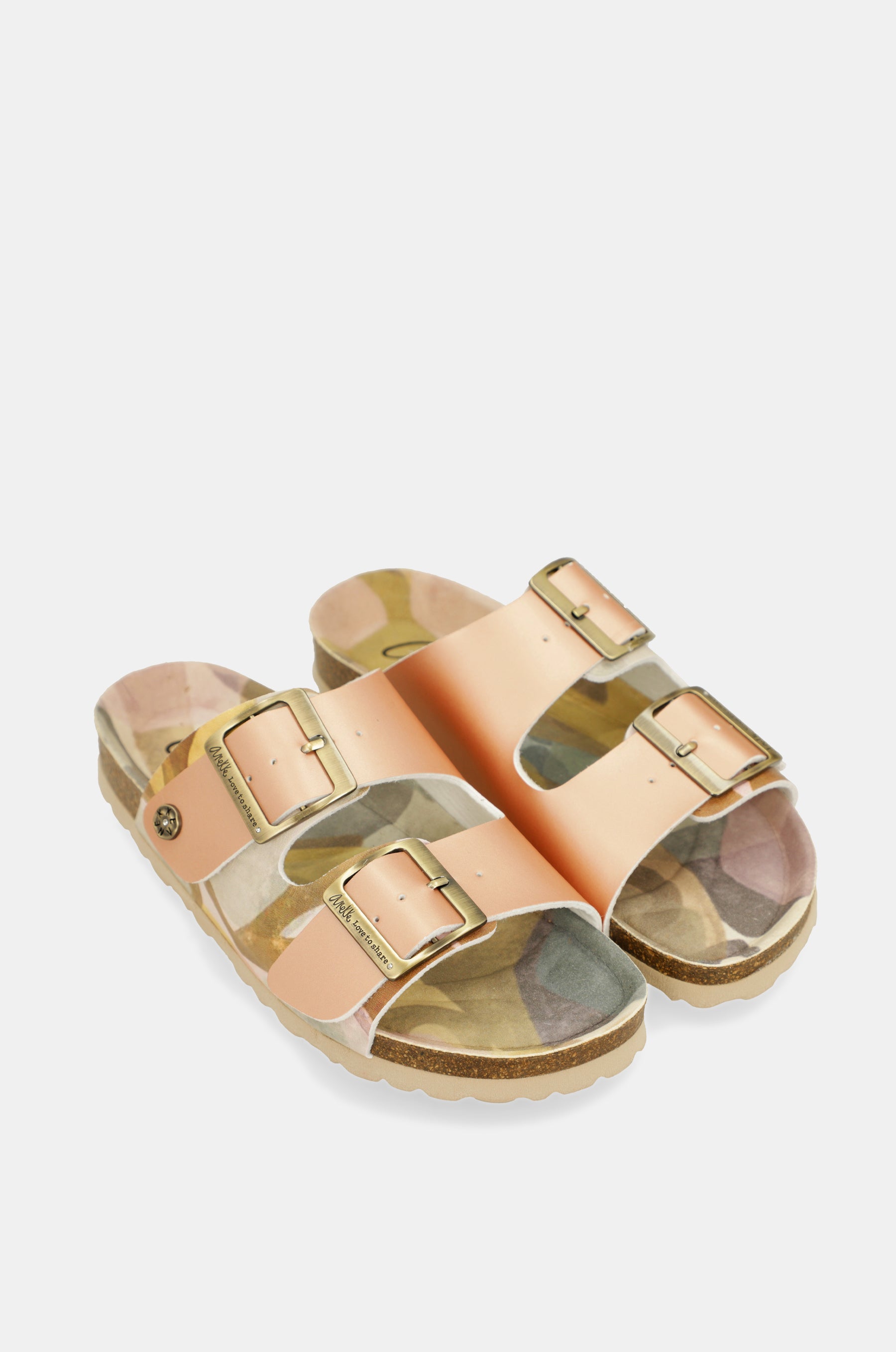 Pink Bloom bio sandals