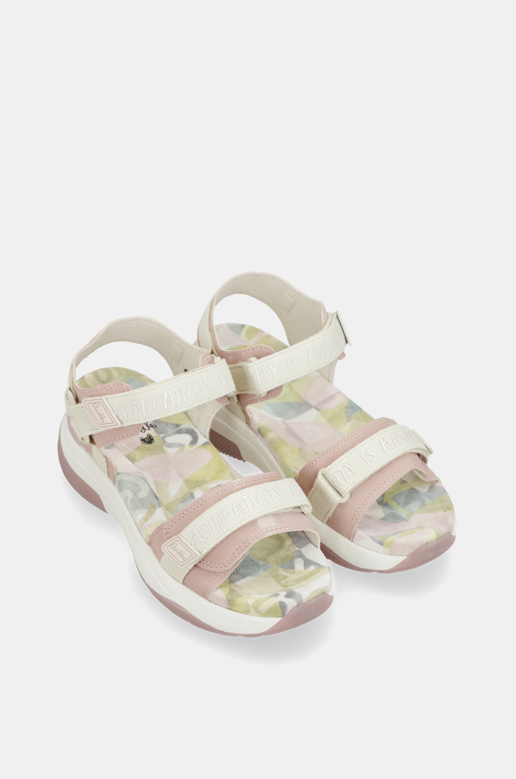 Pink Bloom sporty sandals
