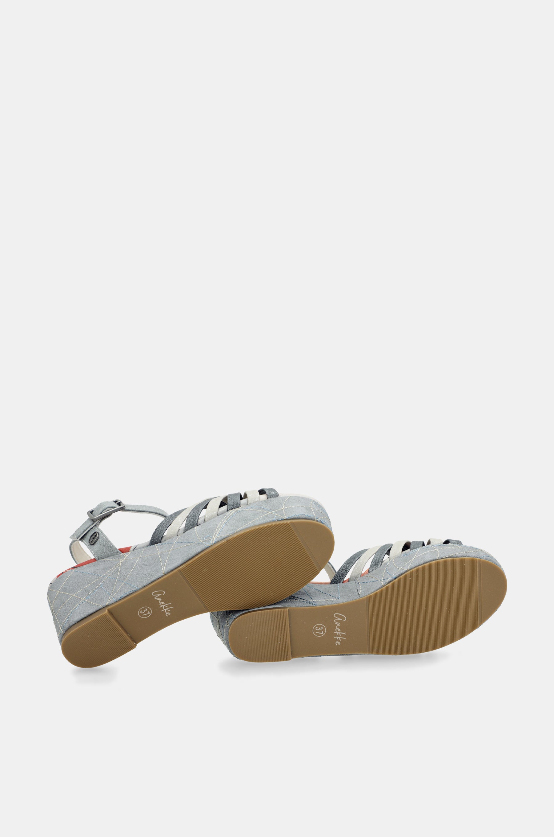 Blue Auralis crossover sandals