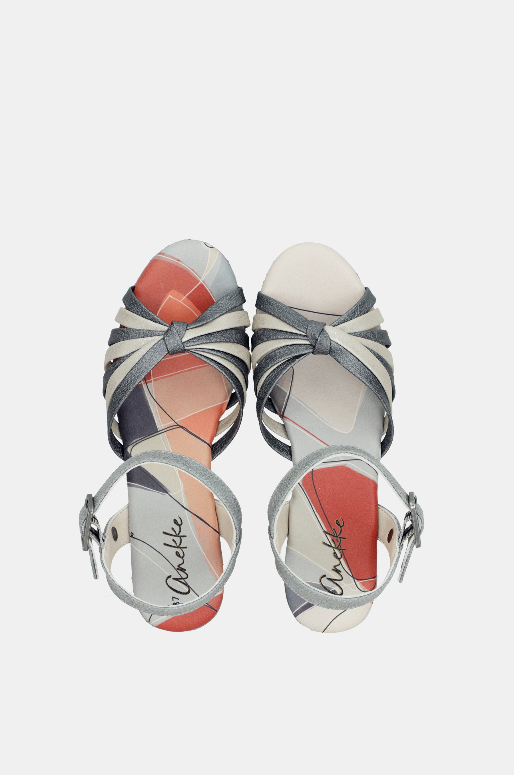 Blue Auralis crossover sandals