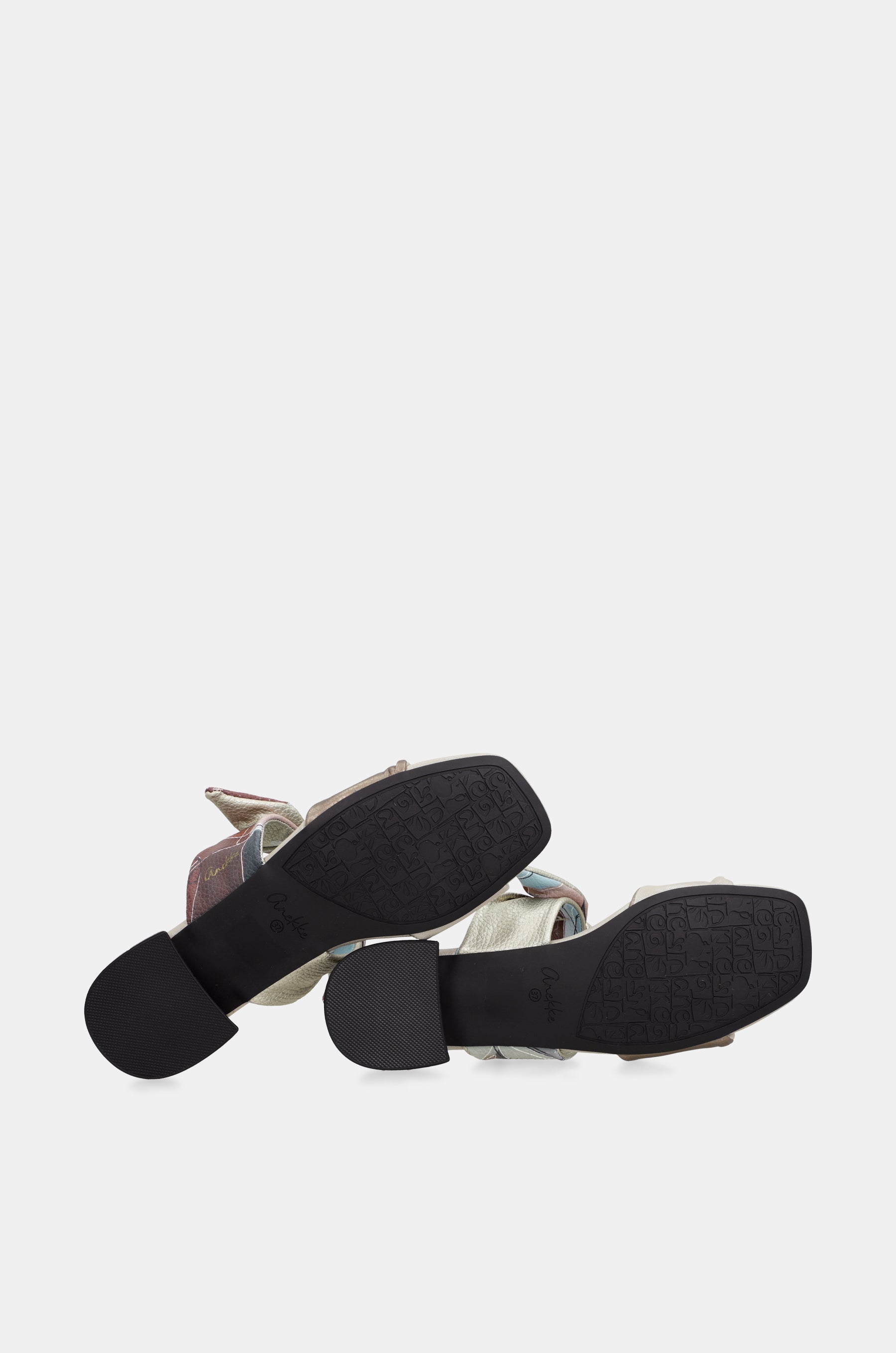 Auralis heeled sandals with knot