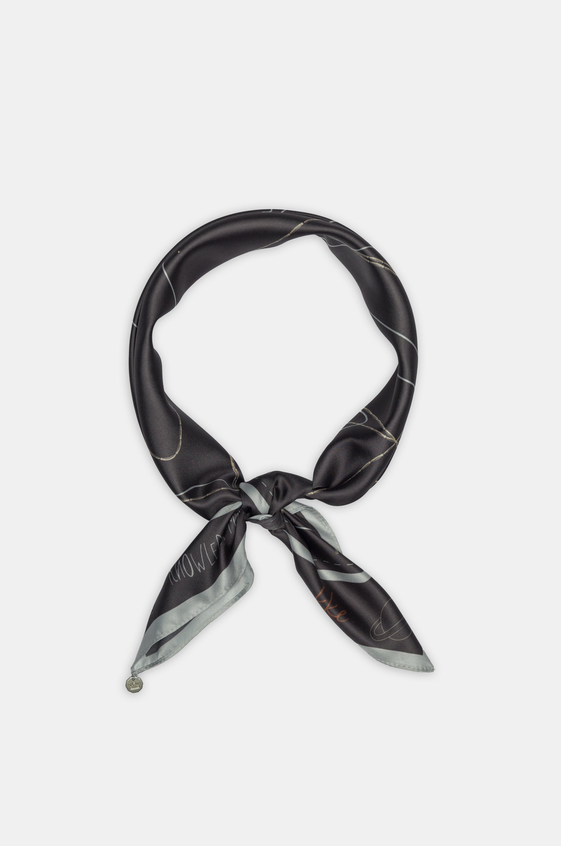 Printed square scarf Auralis