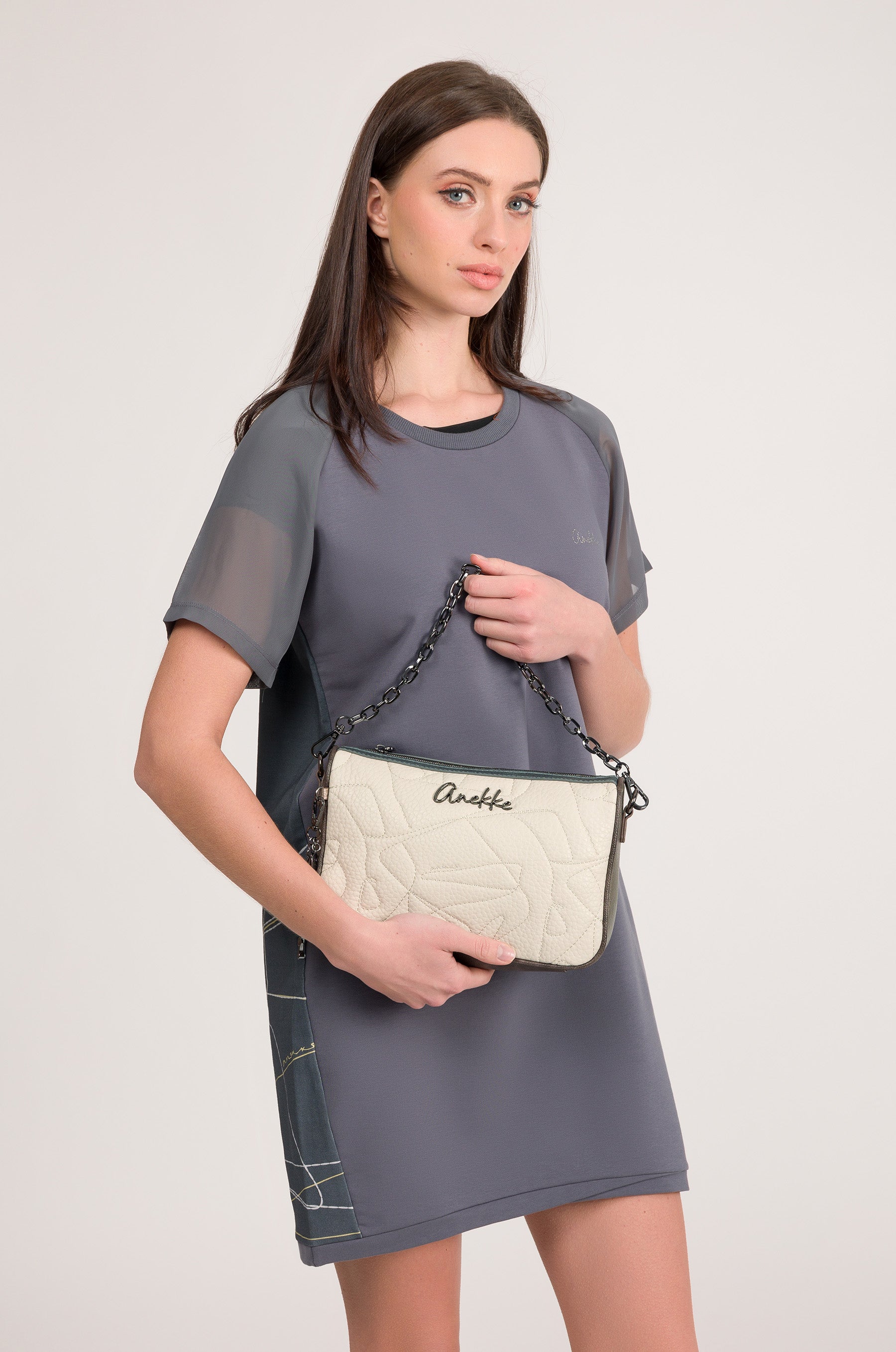 Beige crossbody bag Essentials