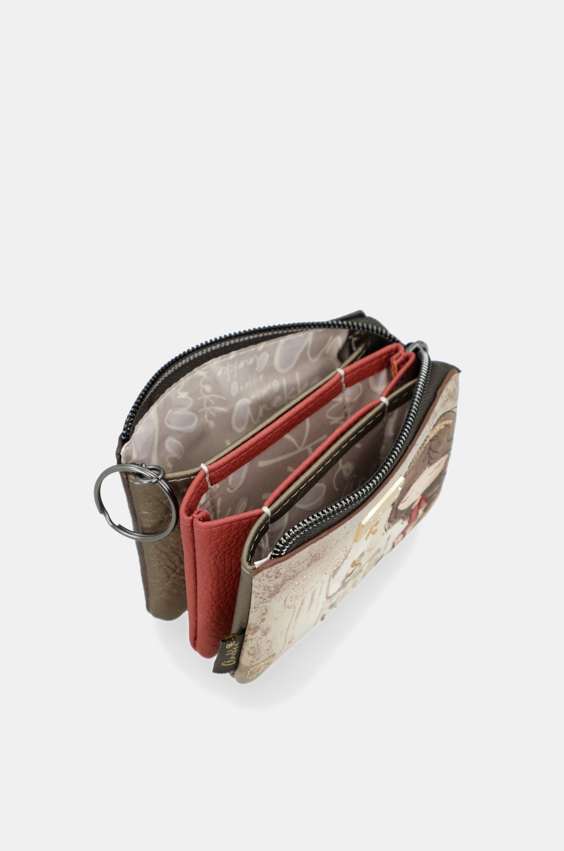 Triple-compartment purse Muse