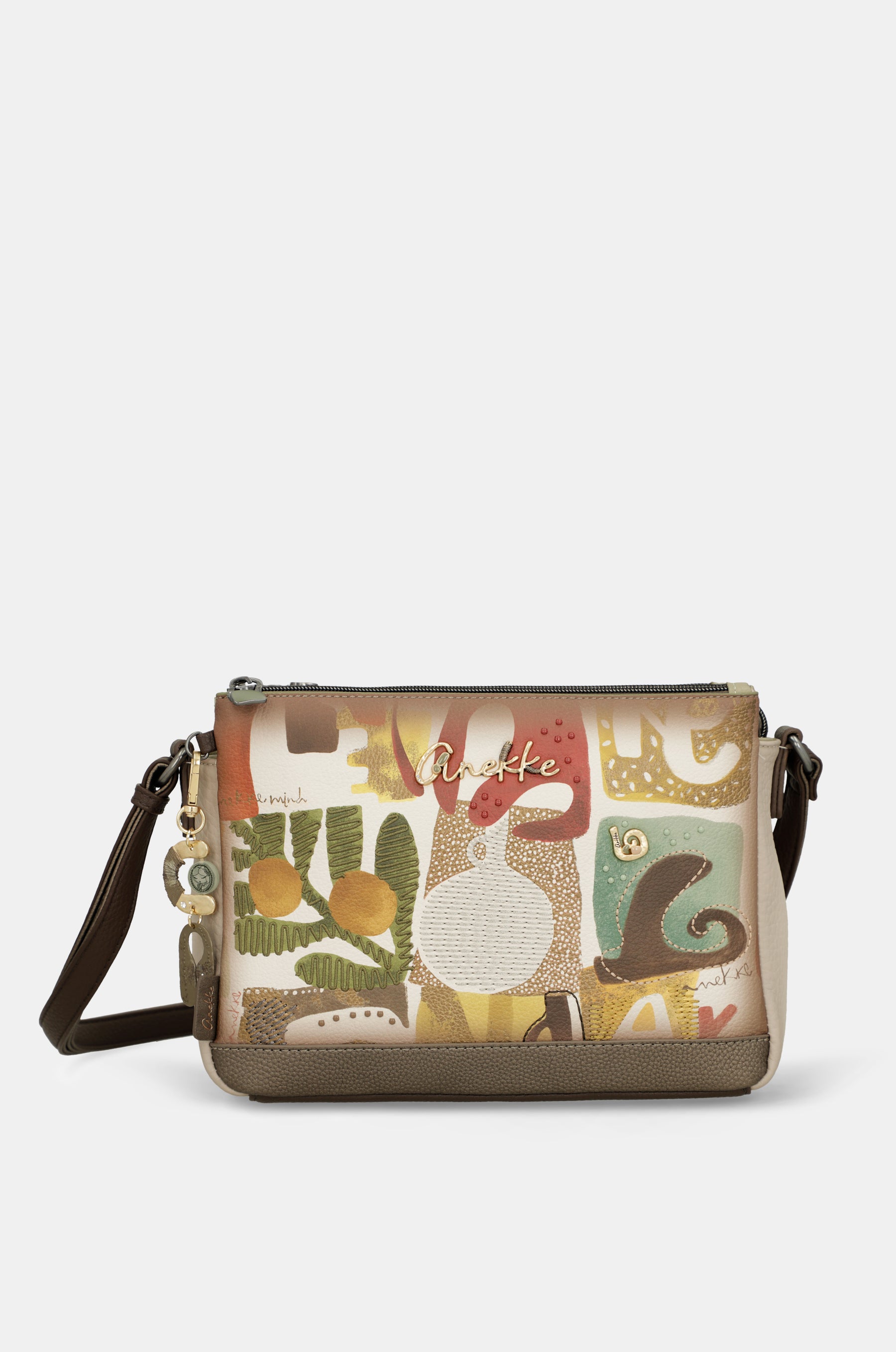 Printed crossbody bag Amphora