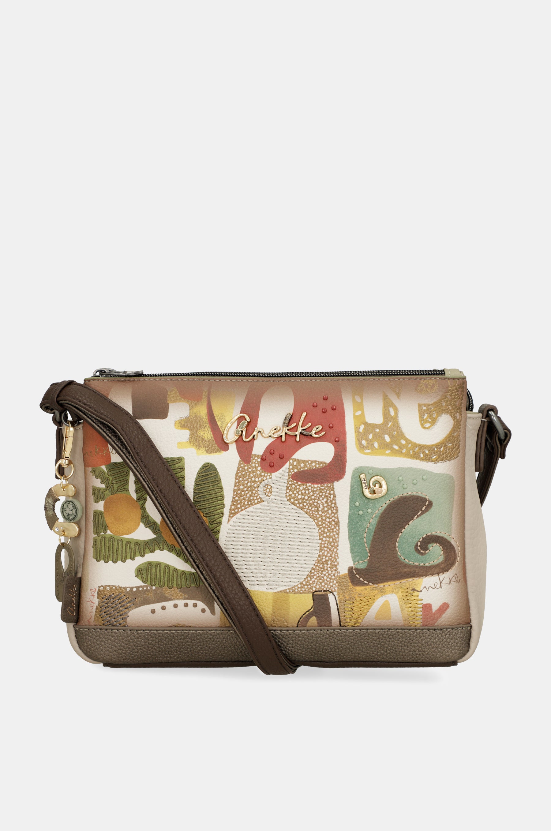 Printed crossbody bag Amphora