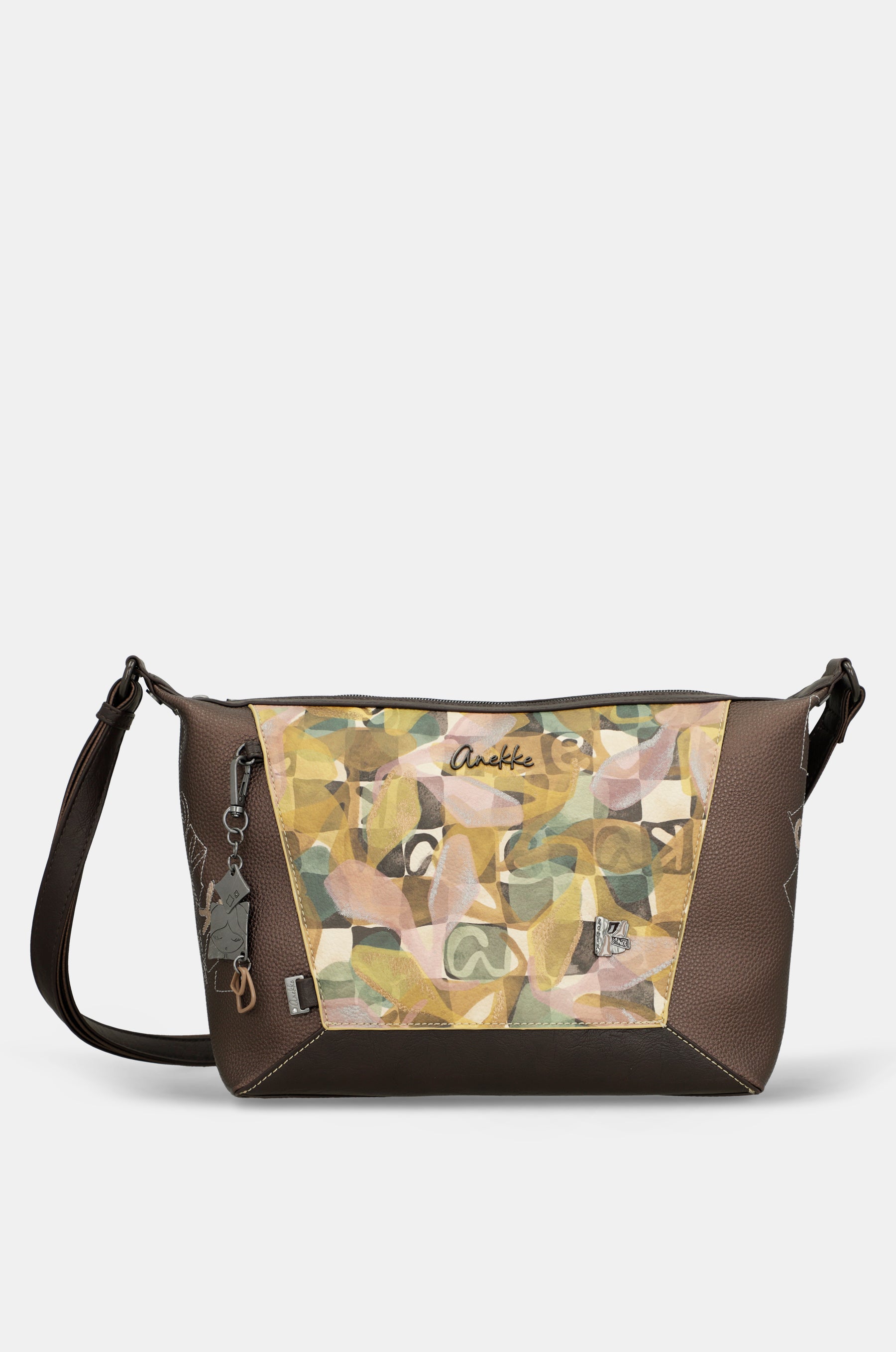 Printed crossbody bag Bloom