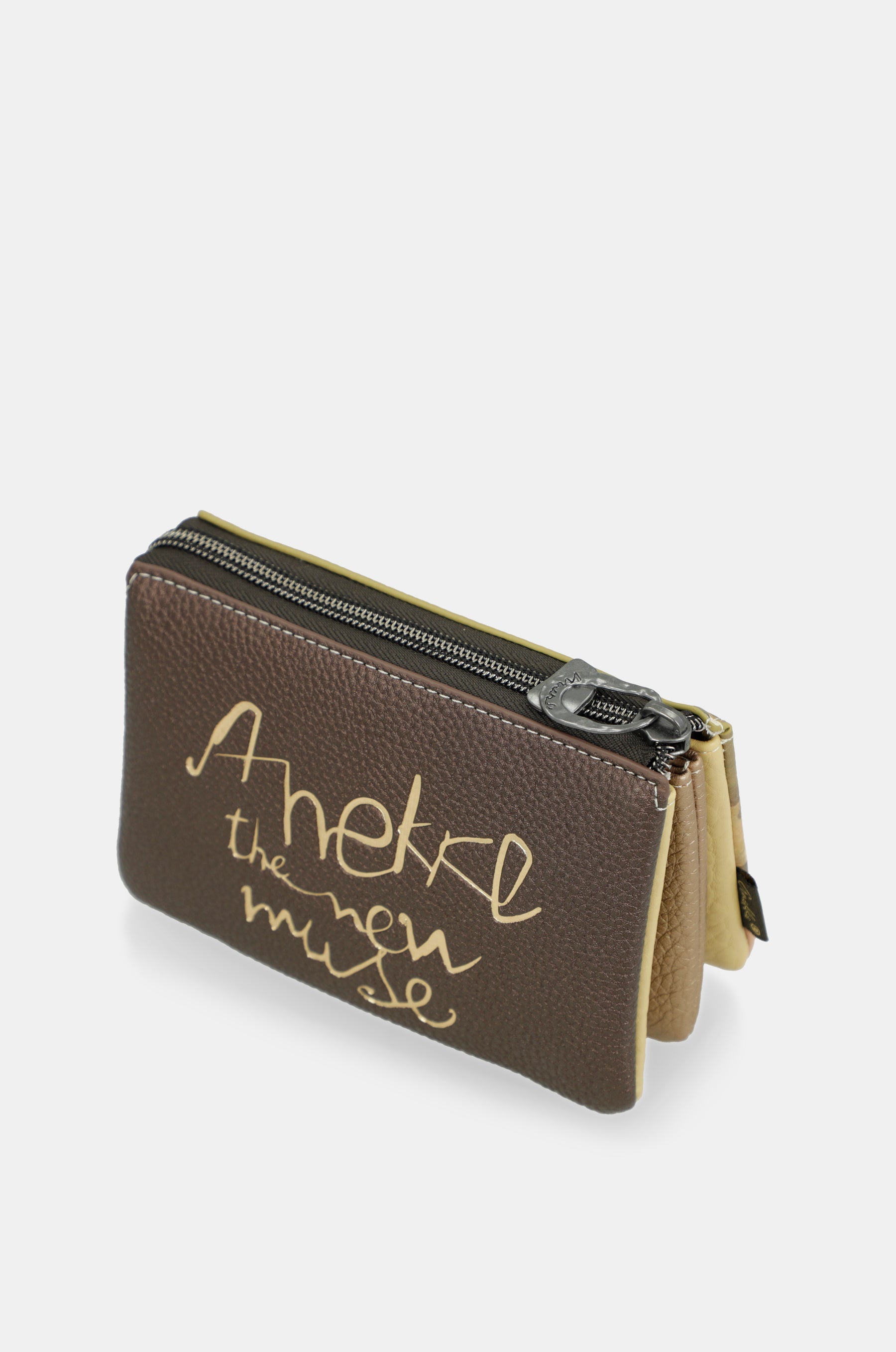 Triple-compartment purse Bloom