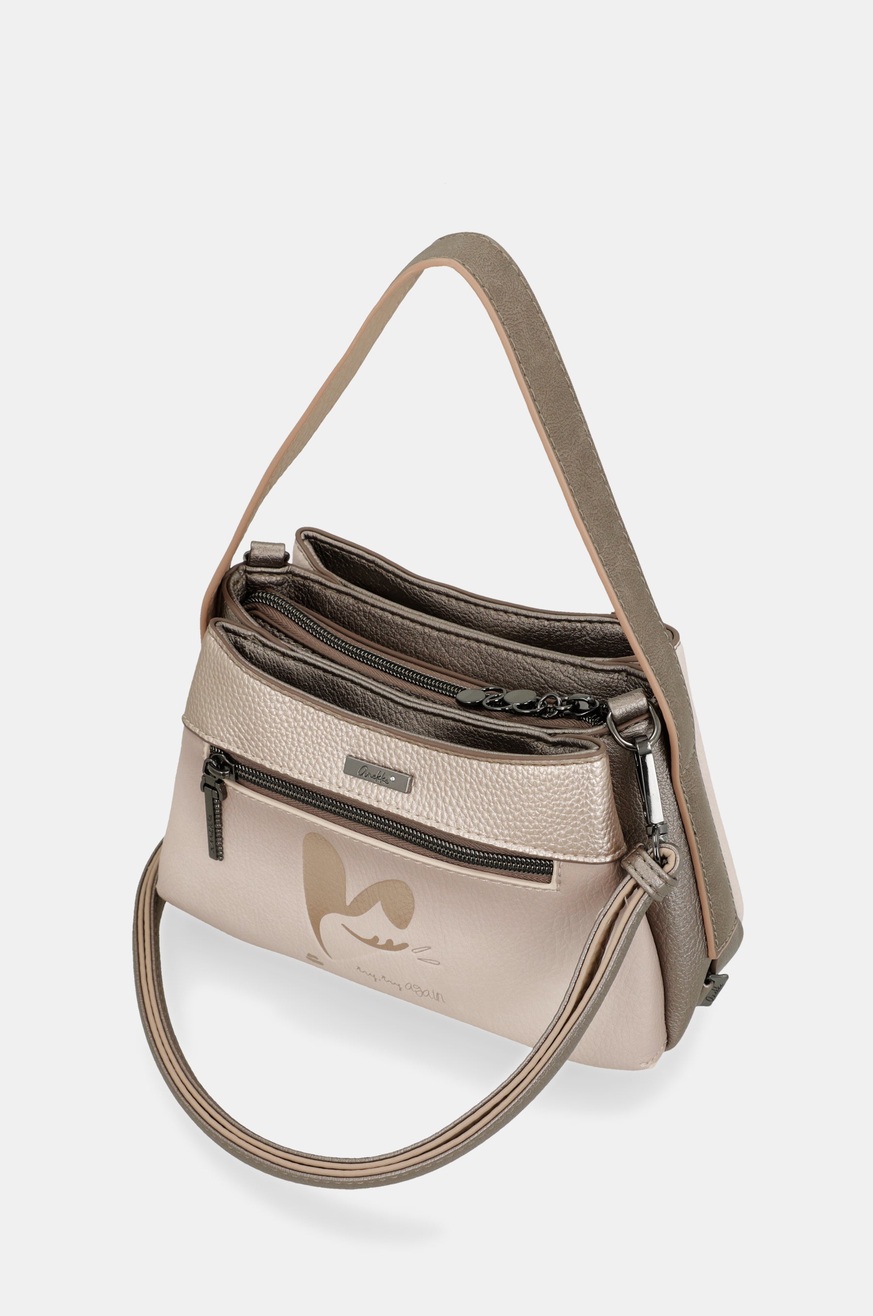 Short-handle bag and crossbody bag Olympia