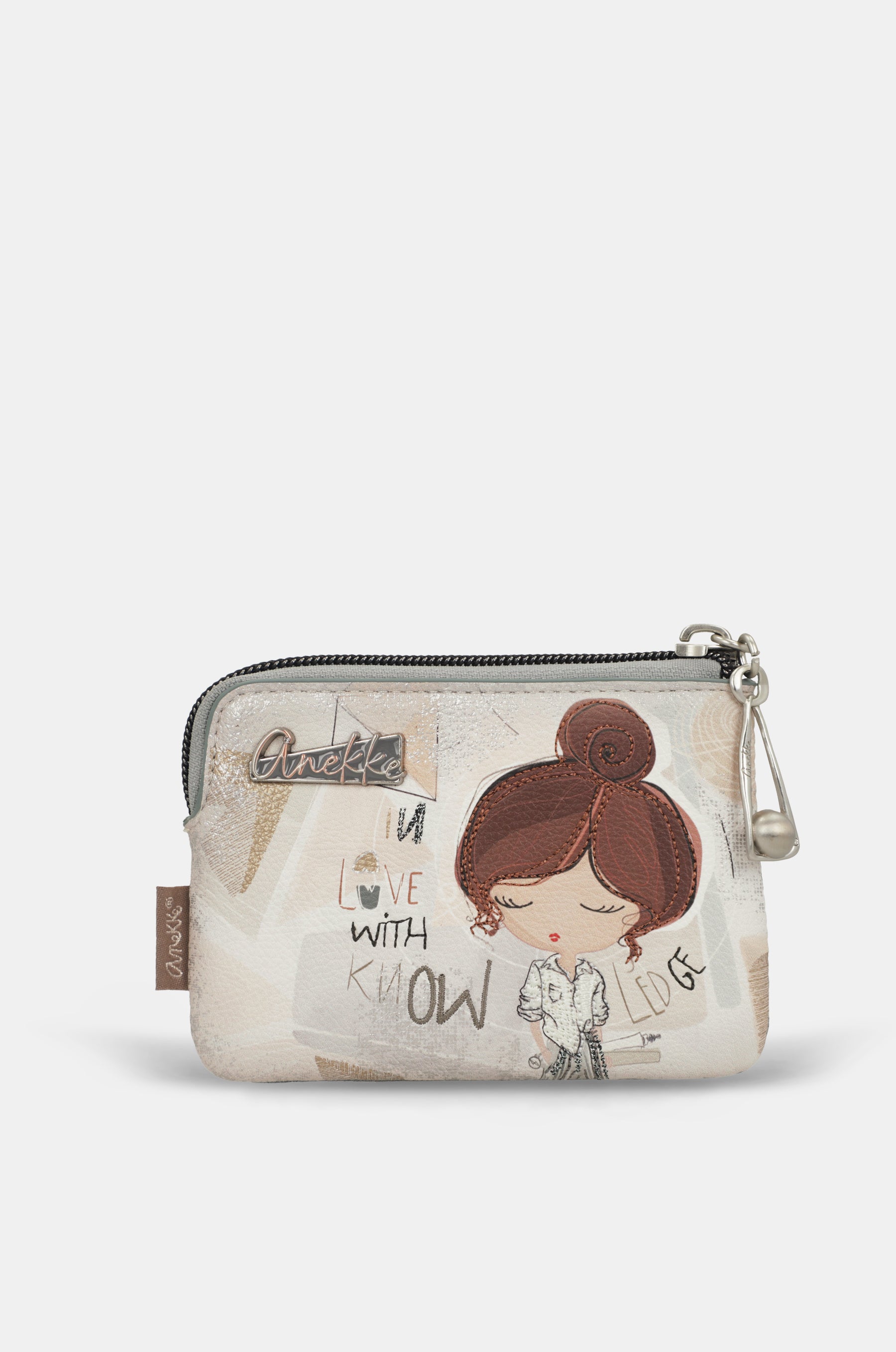 Triple-compartment purse Sophia