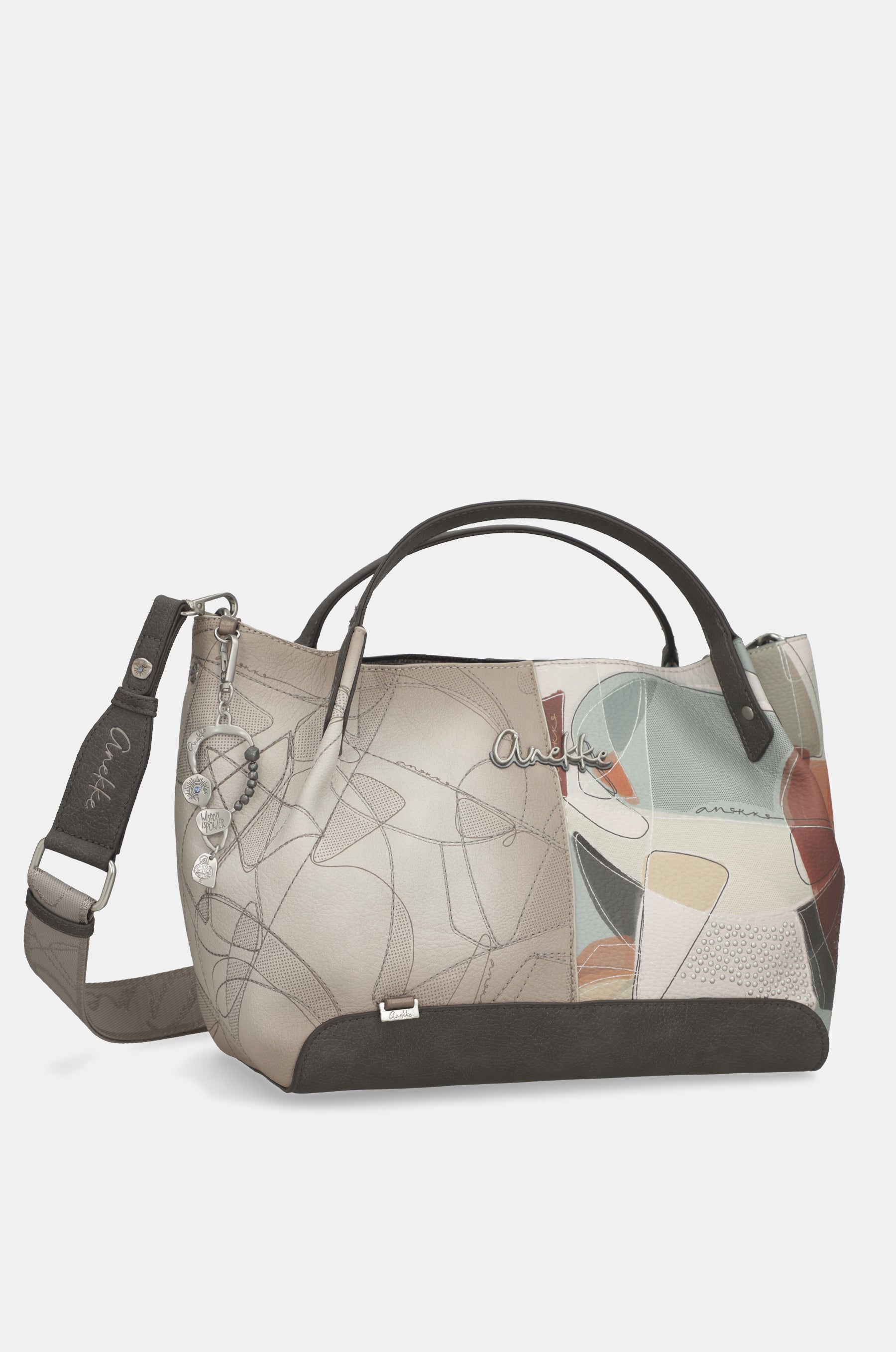 Short-handle bag and crossbody bag Auralis