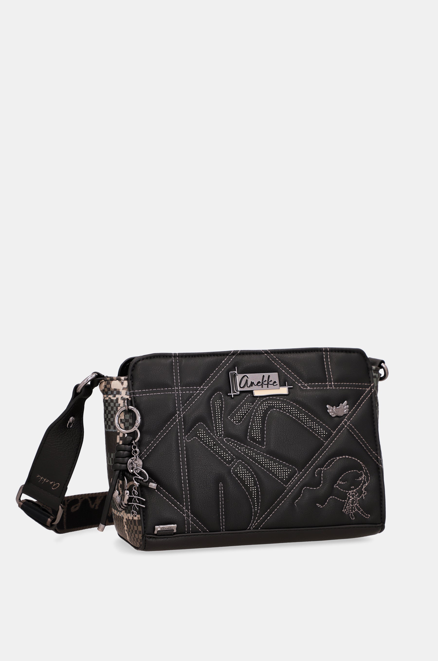 Medium crossbody bag Iron