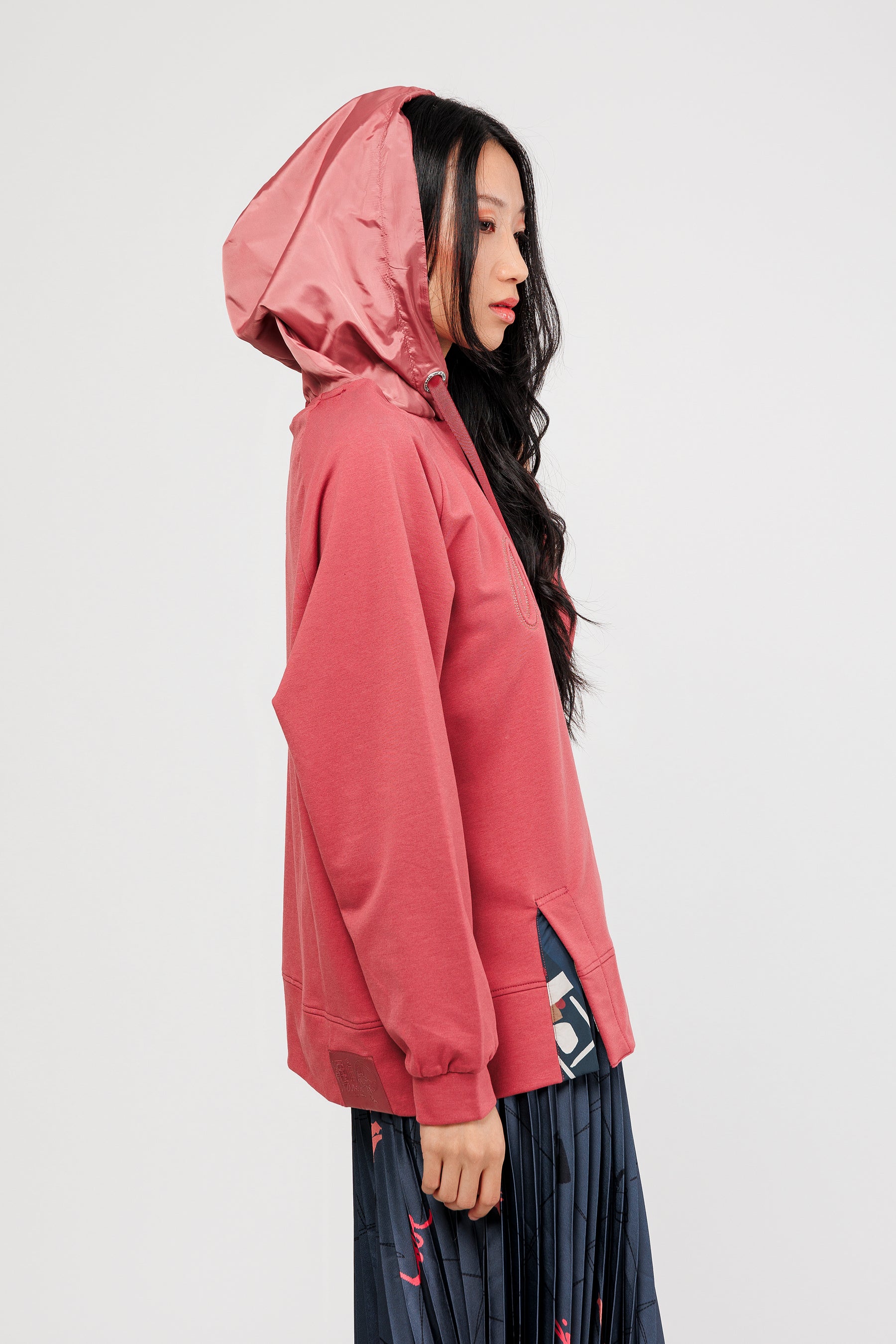 Orange copper hoodie