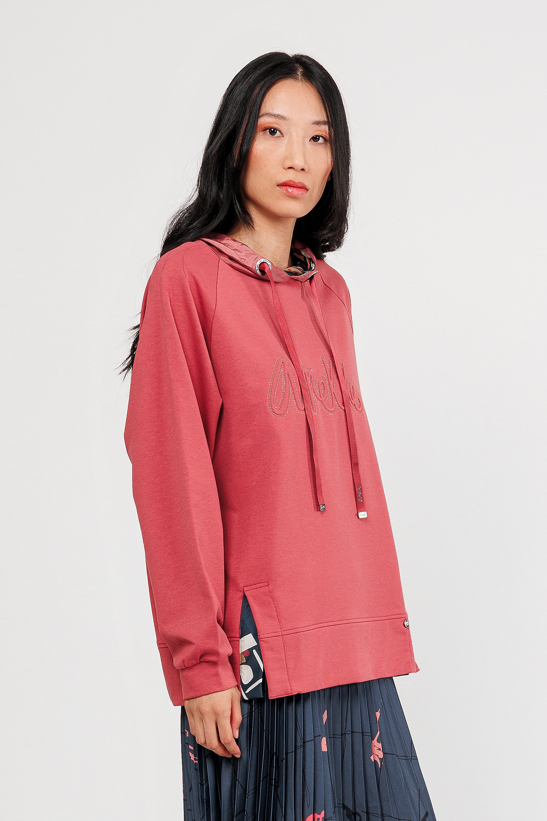 Orange copper hoodie