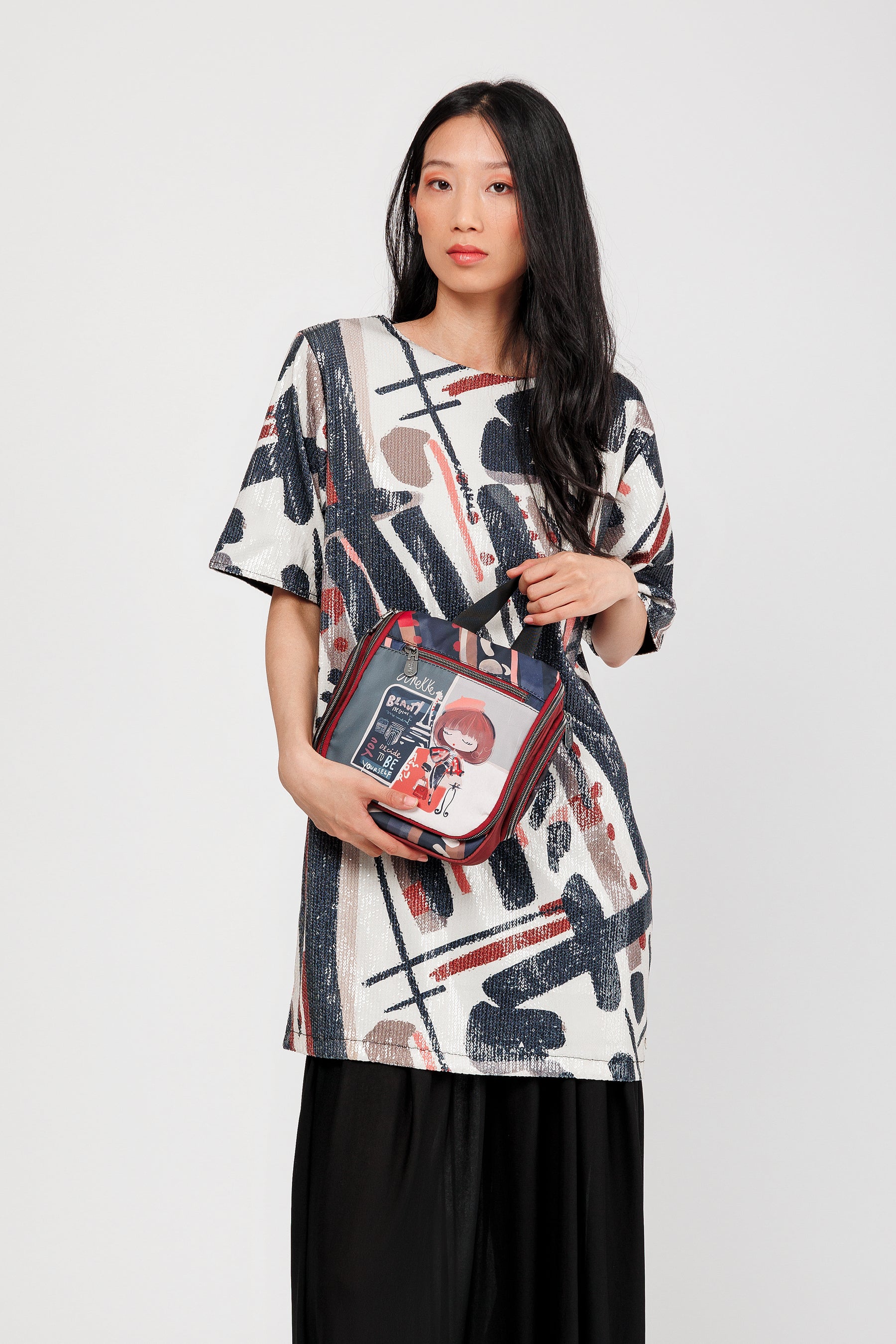 Mademoiselle extendable travel bag