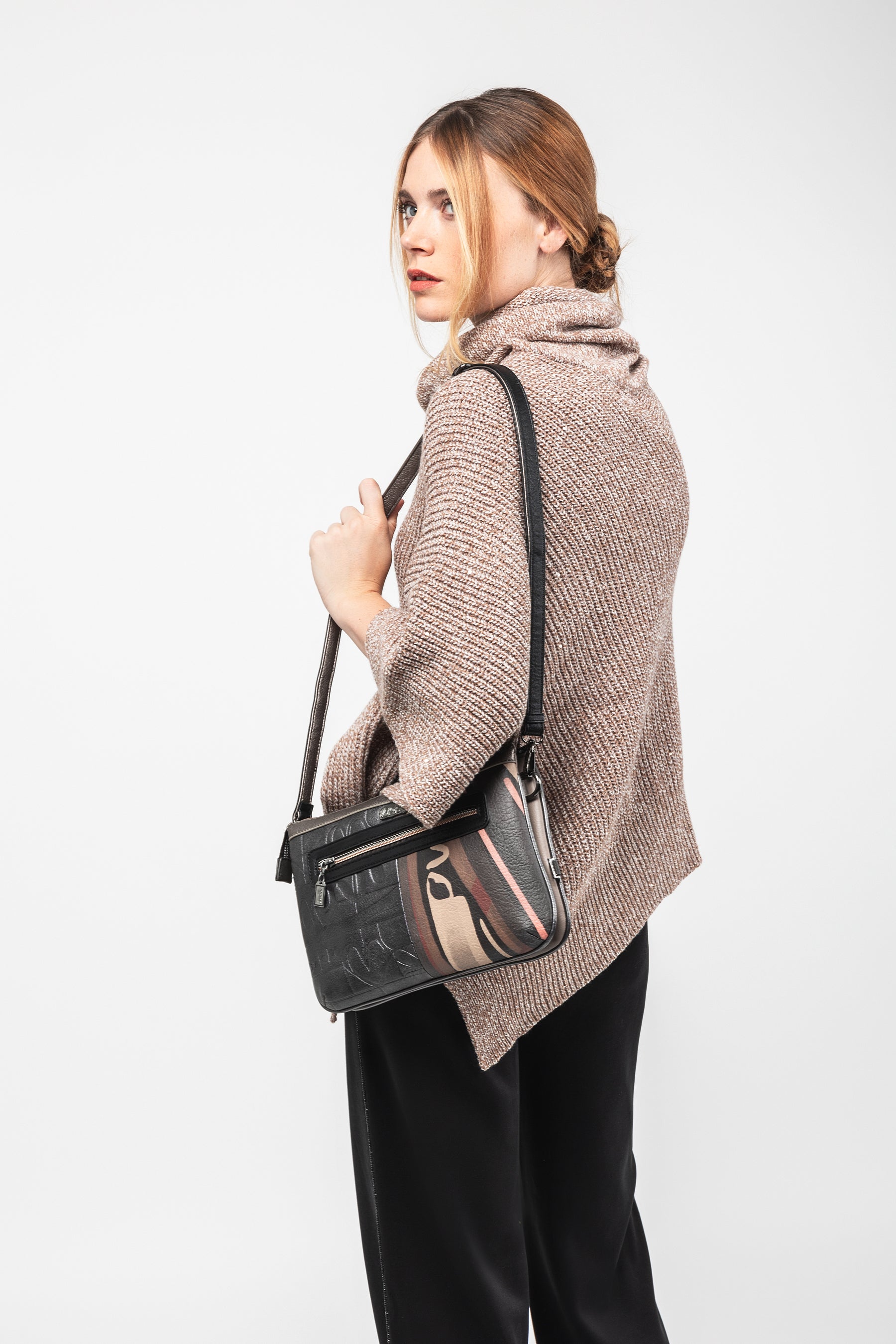 Mademoiselle short-handle small crossbody bag