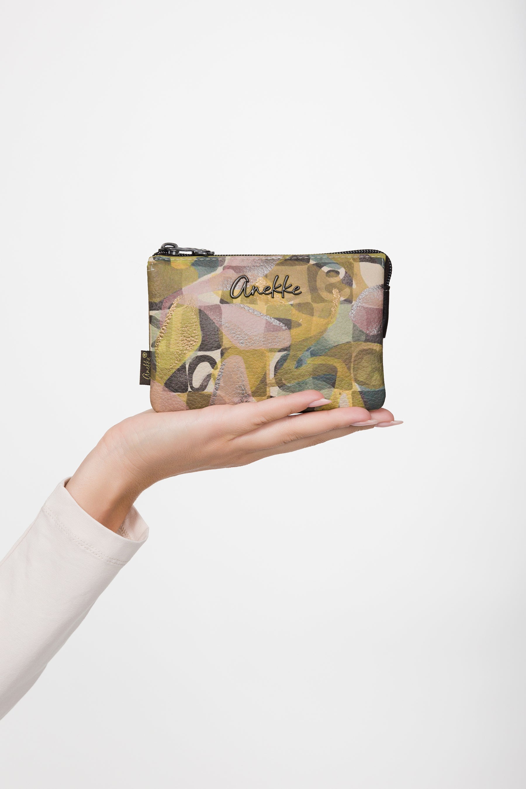 Triple-compartment purse Bloom