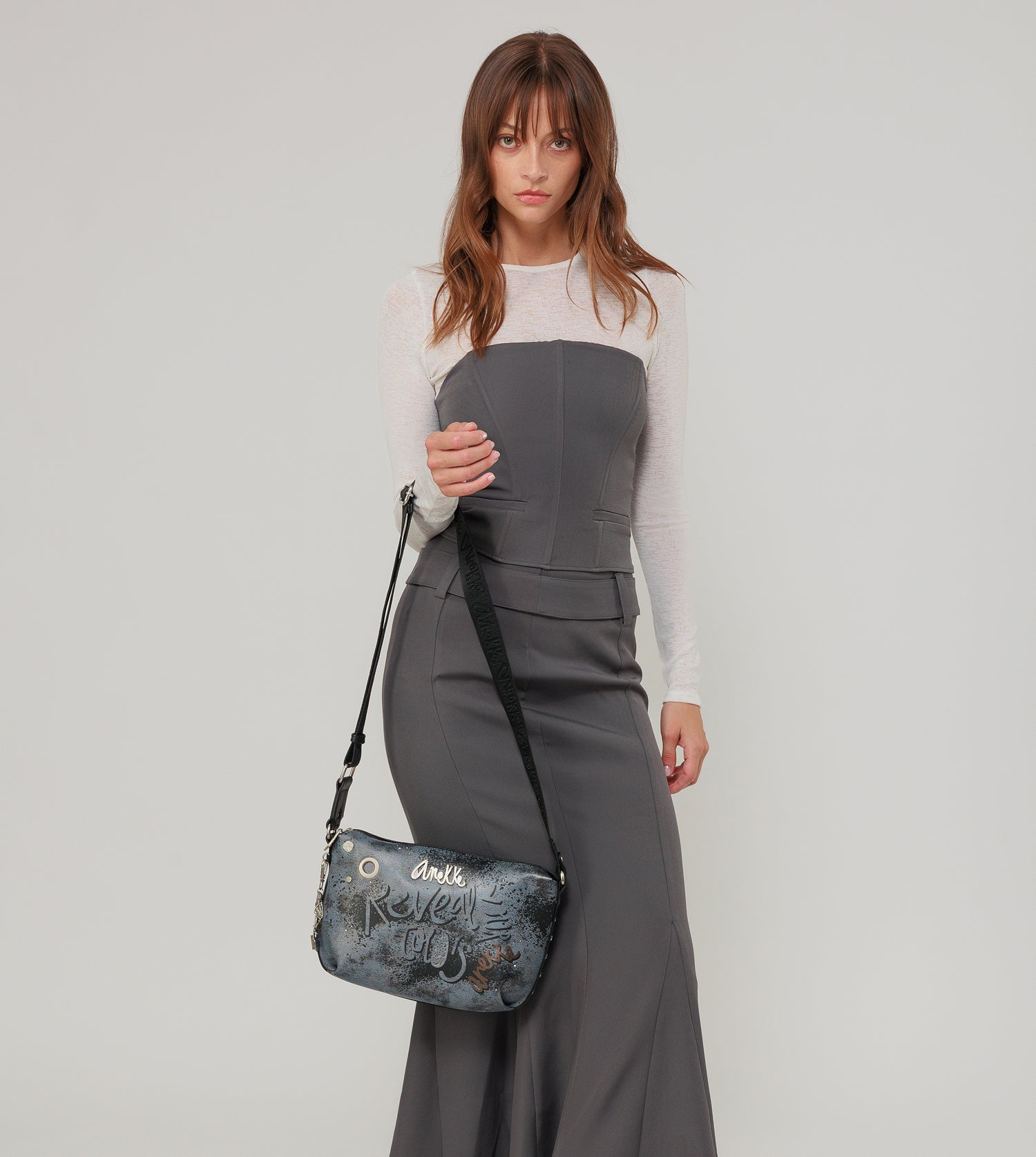 Crust medium crossbody bag