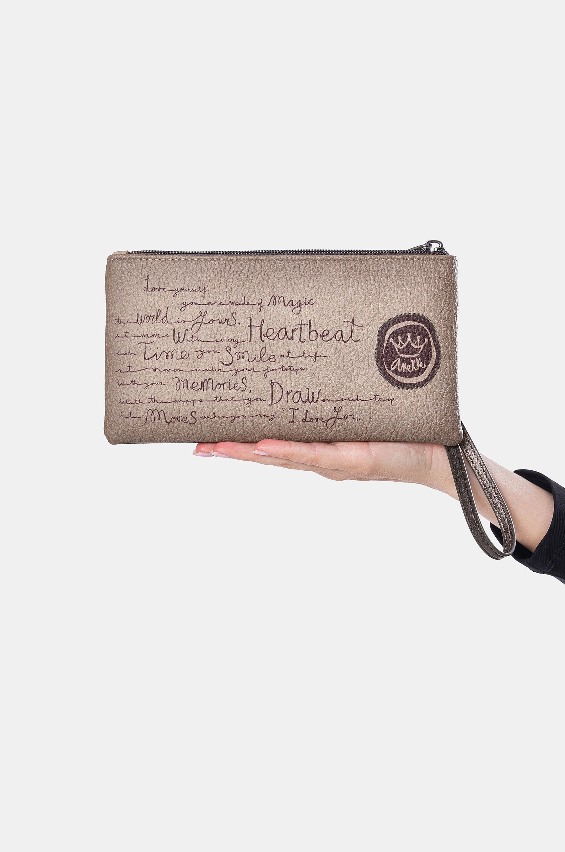 Real wallet and handbag