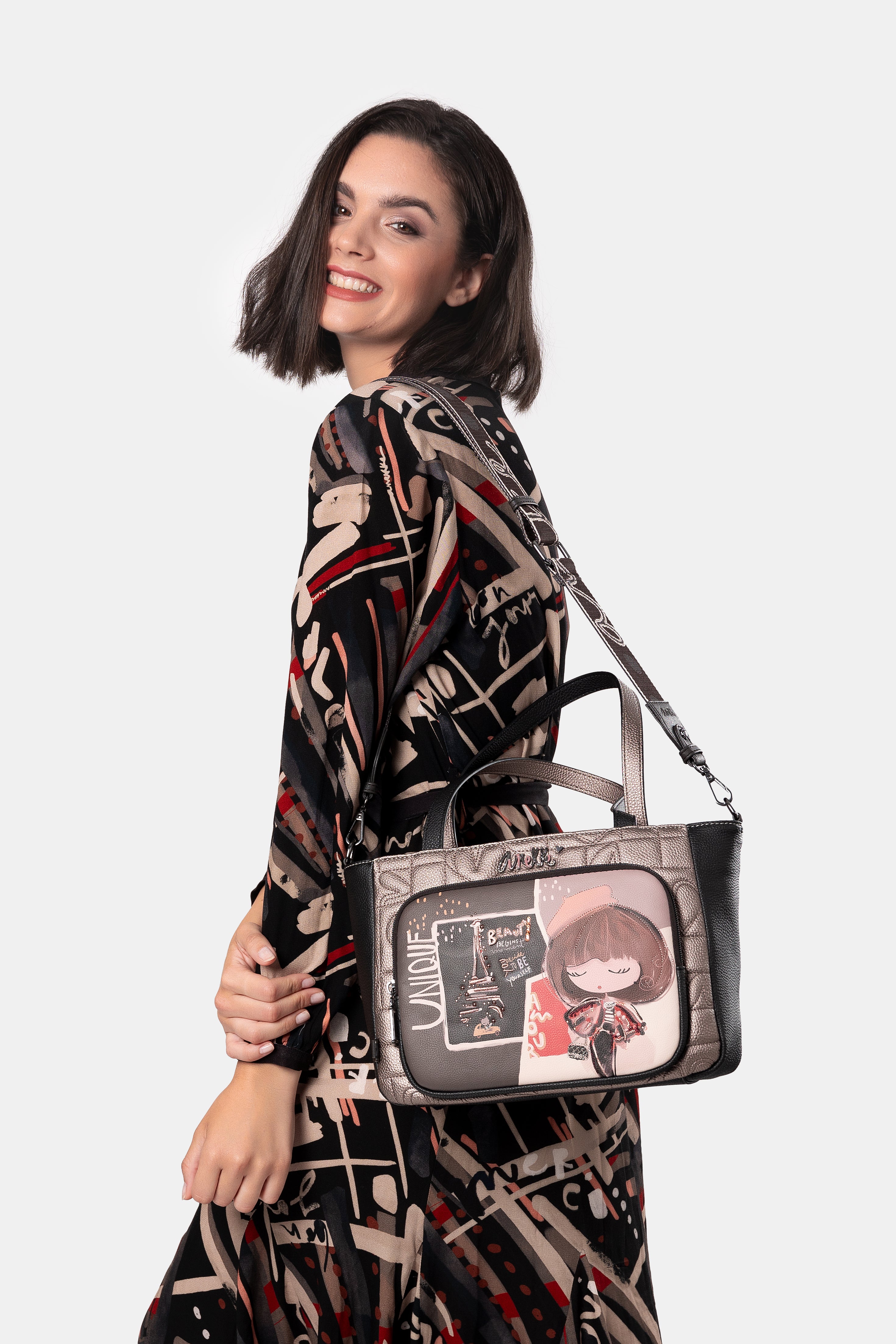Mademoiselle shoulder bag with shoulder strap