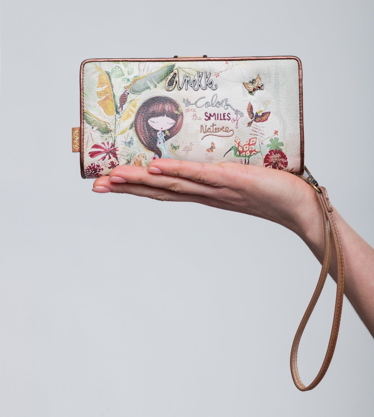 Amazonia large RFID wallet