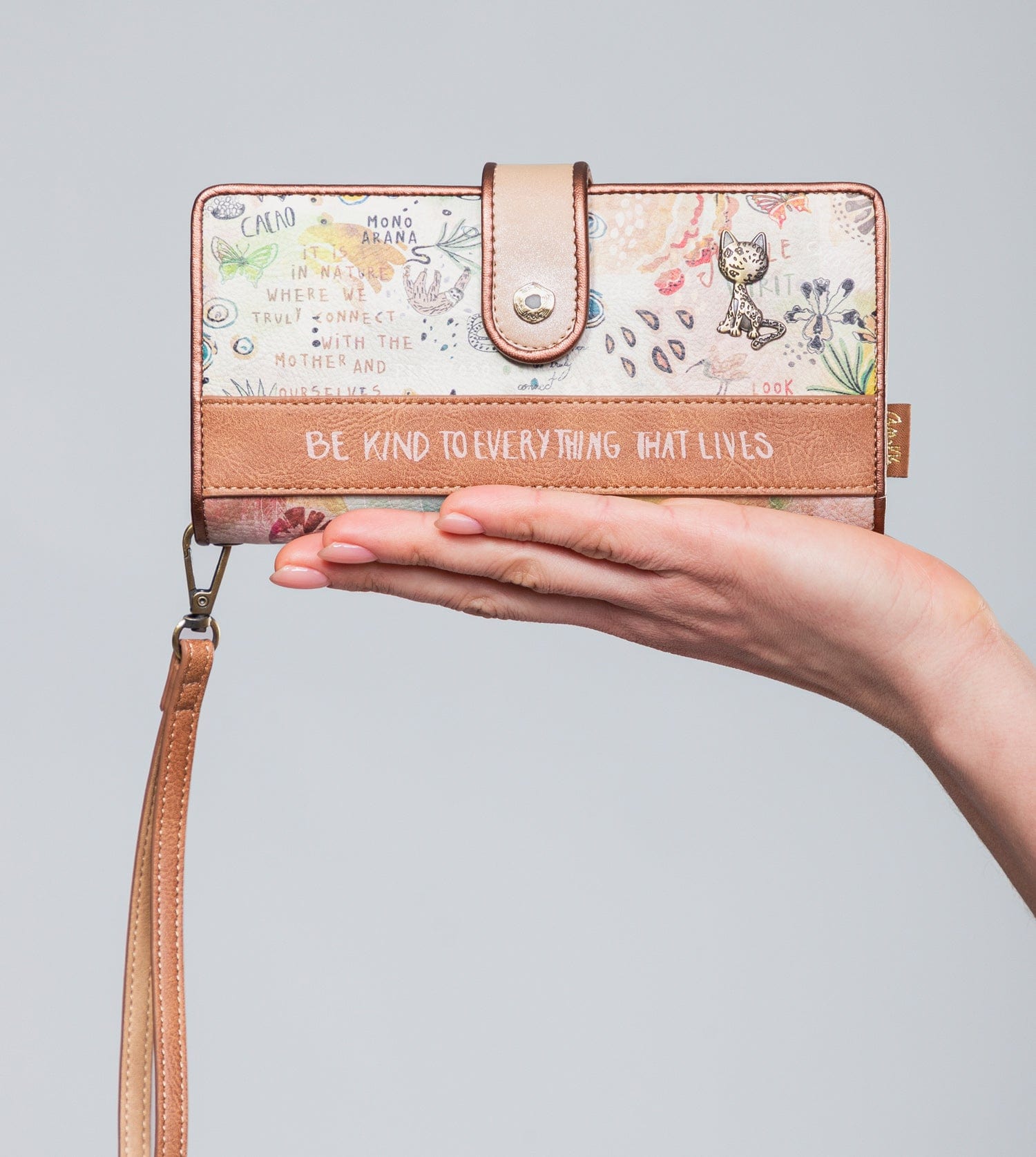 Amazonia large RFID wallet