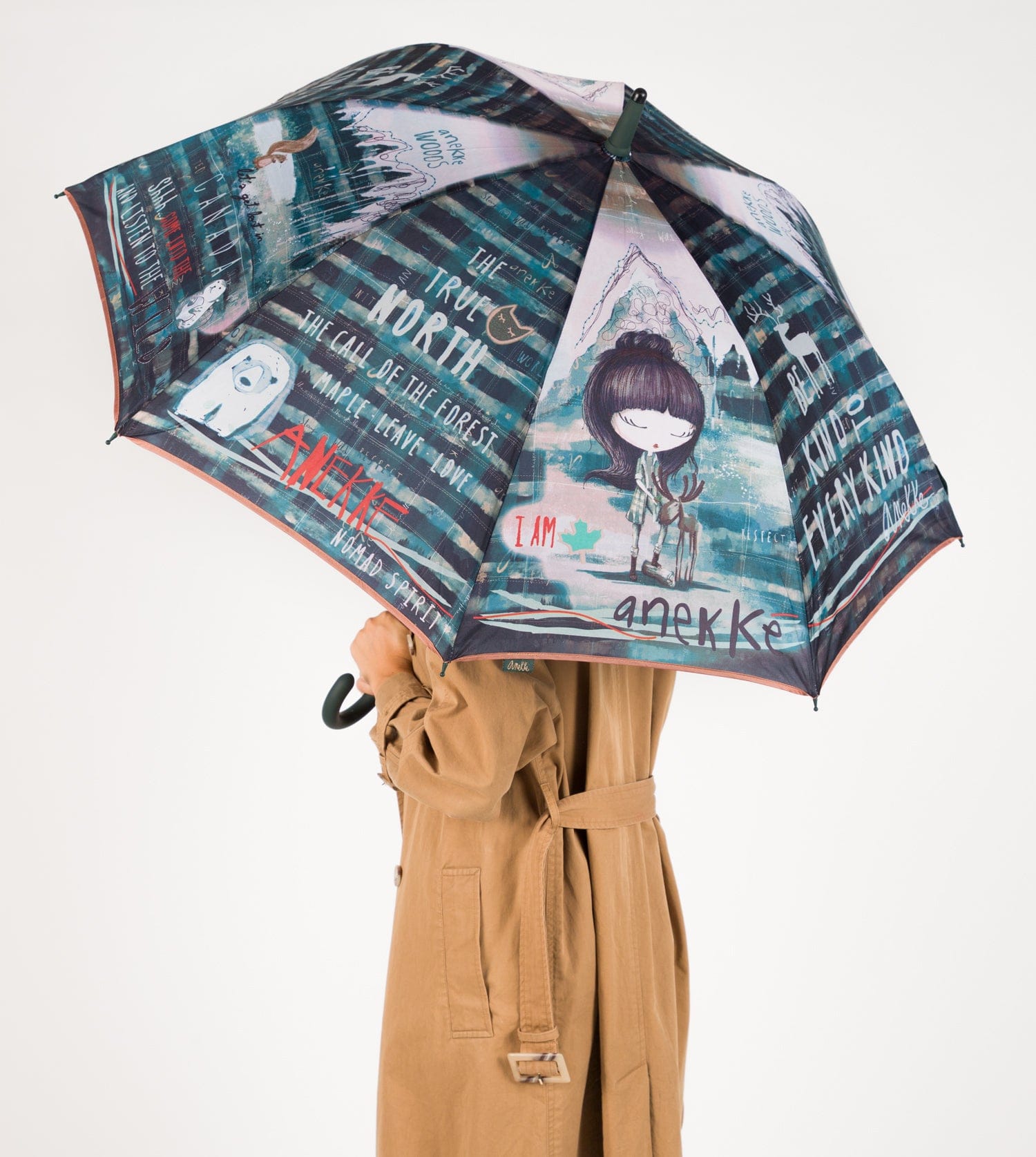The forest long umbrella