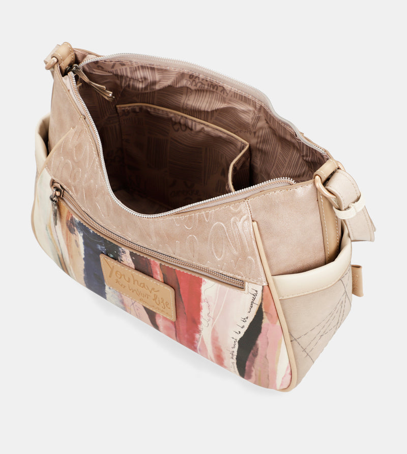 Studio nude large crossbody bag