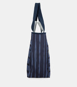 Large blue beach bag