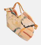 Smart printed beach bag