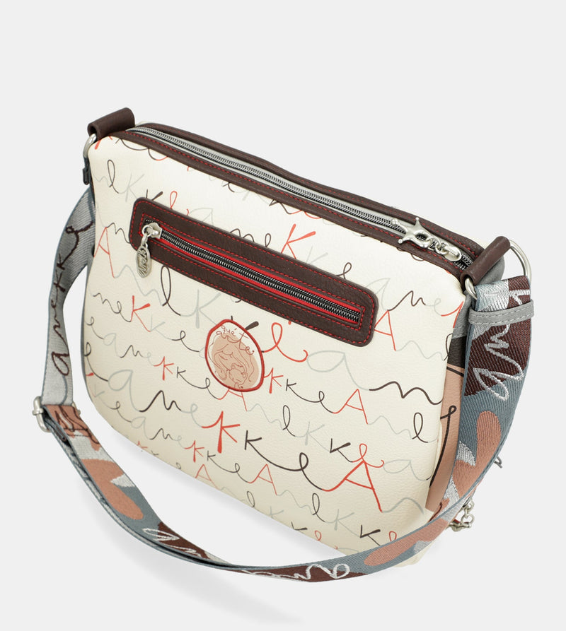 Zipper crossbody bag Alma