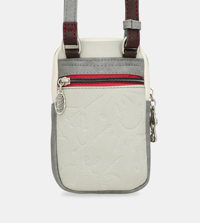 Mini crossbody bag with pocket Alma