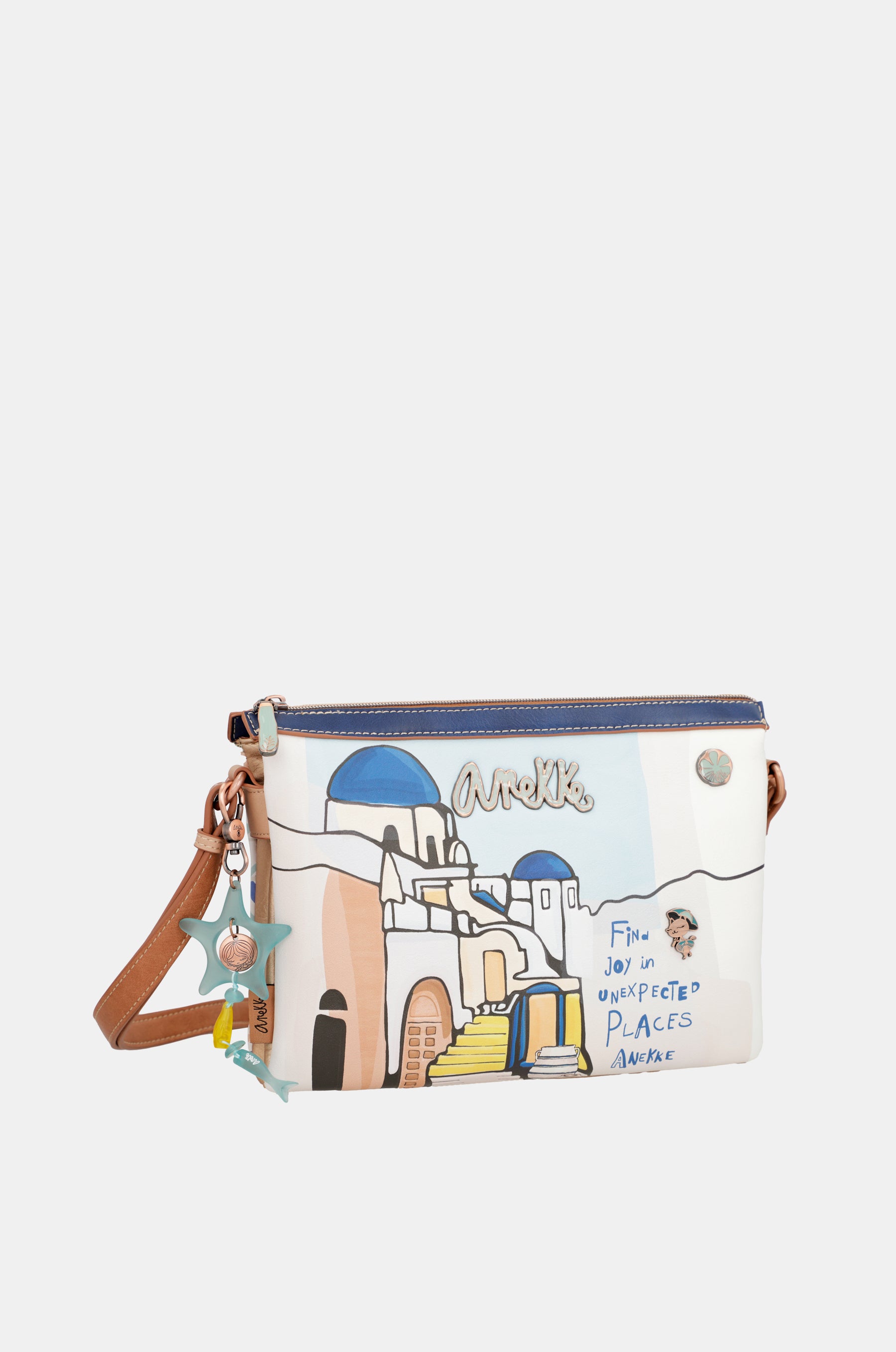 Sunrise Triple Compartment Shoulder Bag Anekke