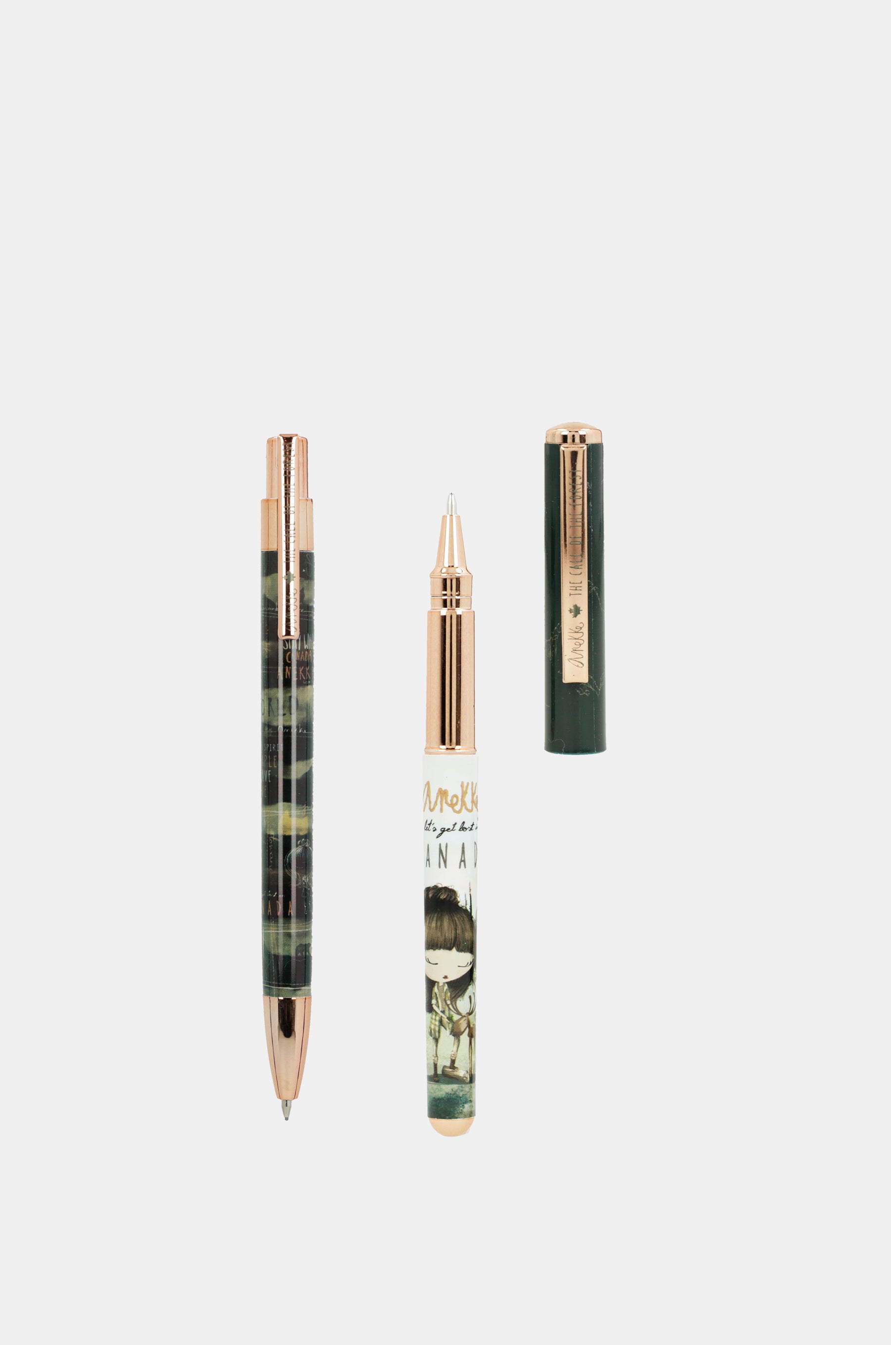 The forest ballpoint pen and mechanical pencil pack