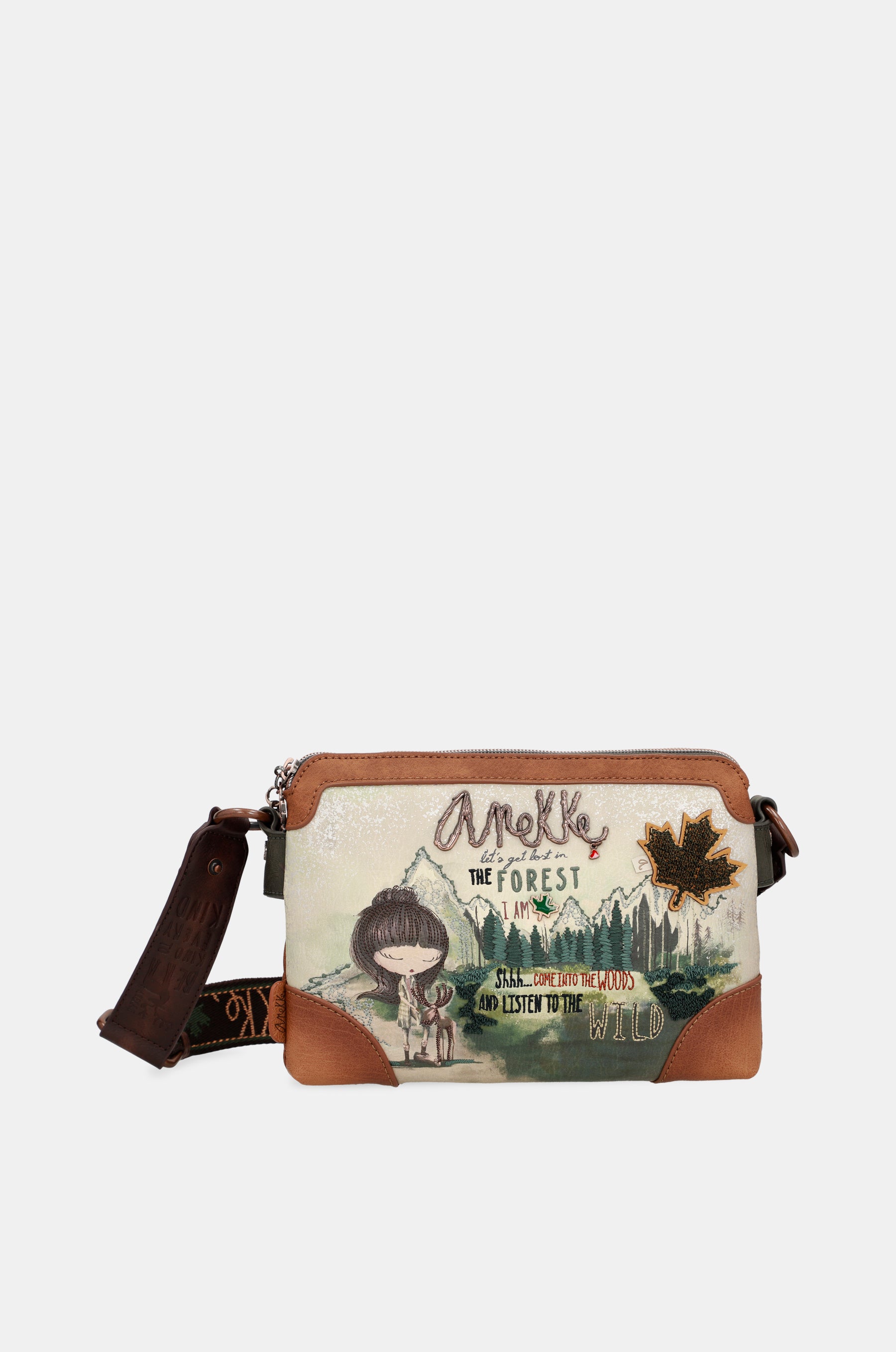 The Forest double compartment shoulder bag