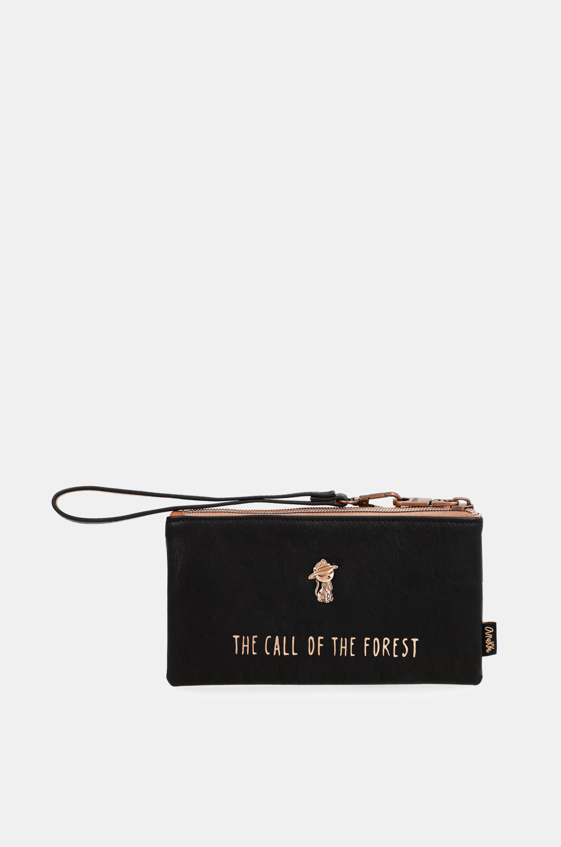 The Forest coin purse wallet with hand strap