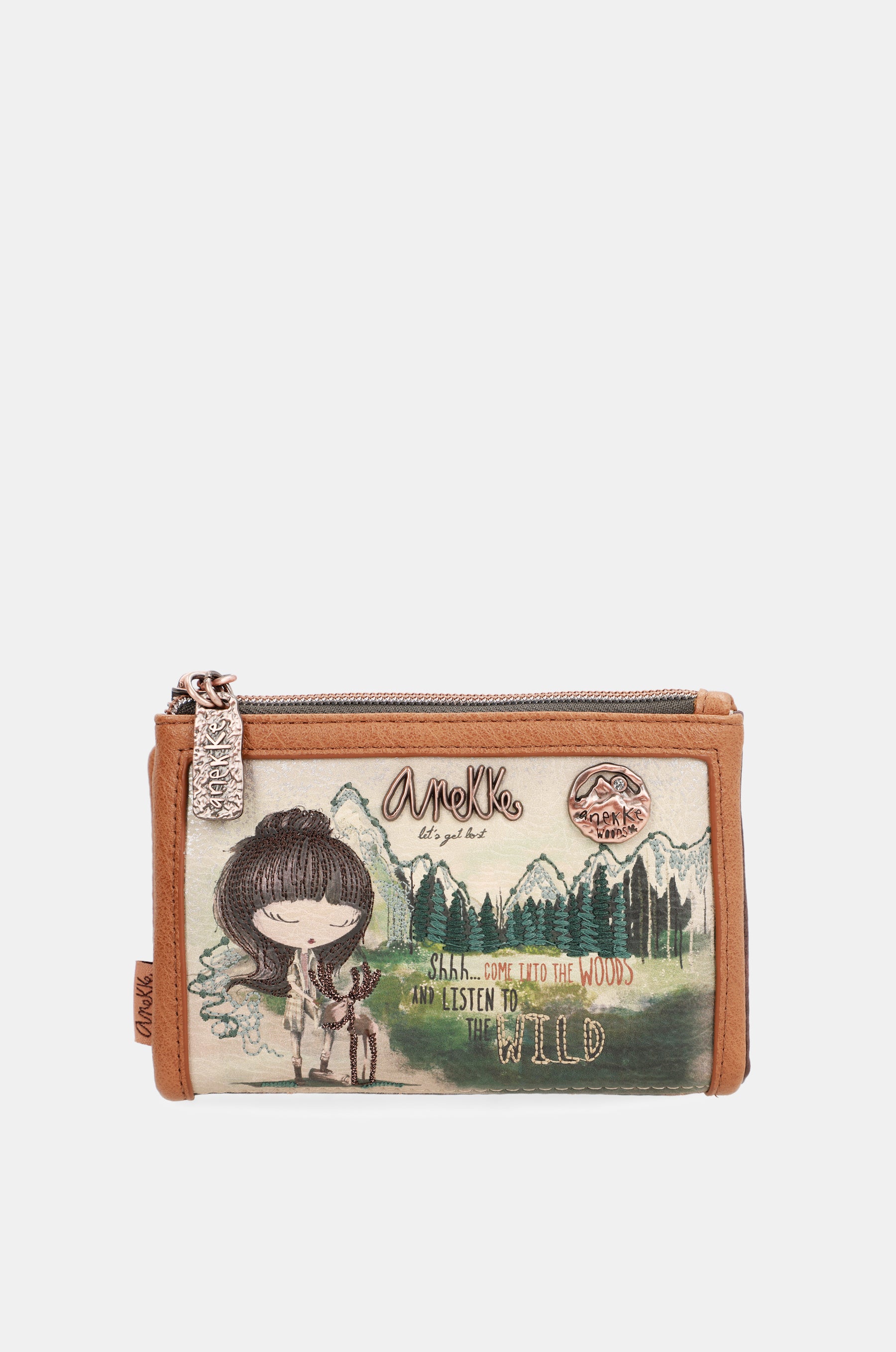 The Forest medium flexible material wallet