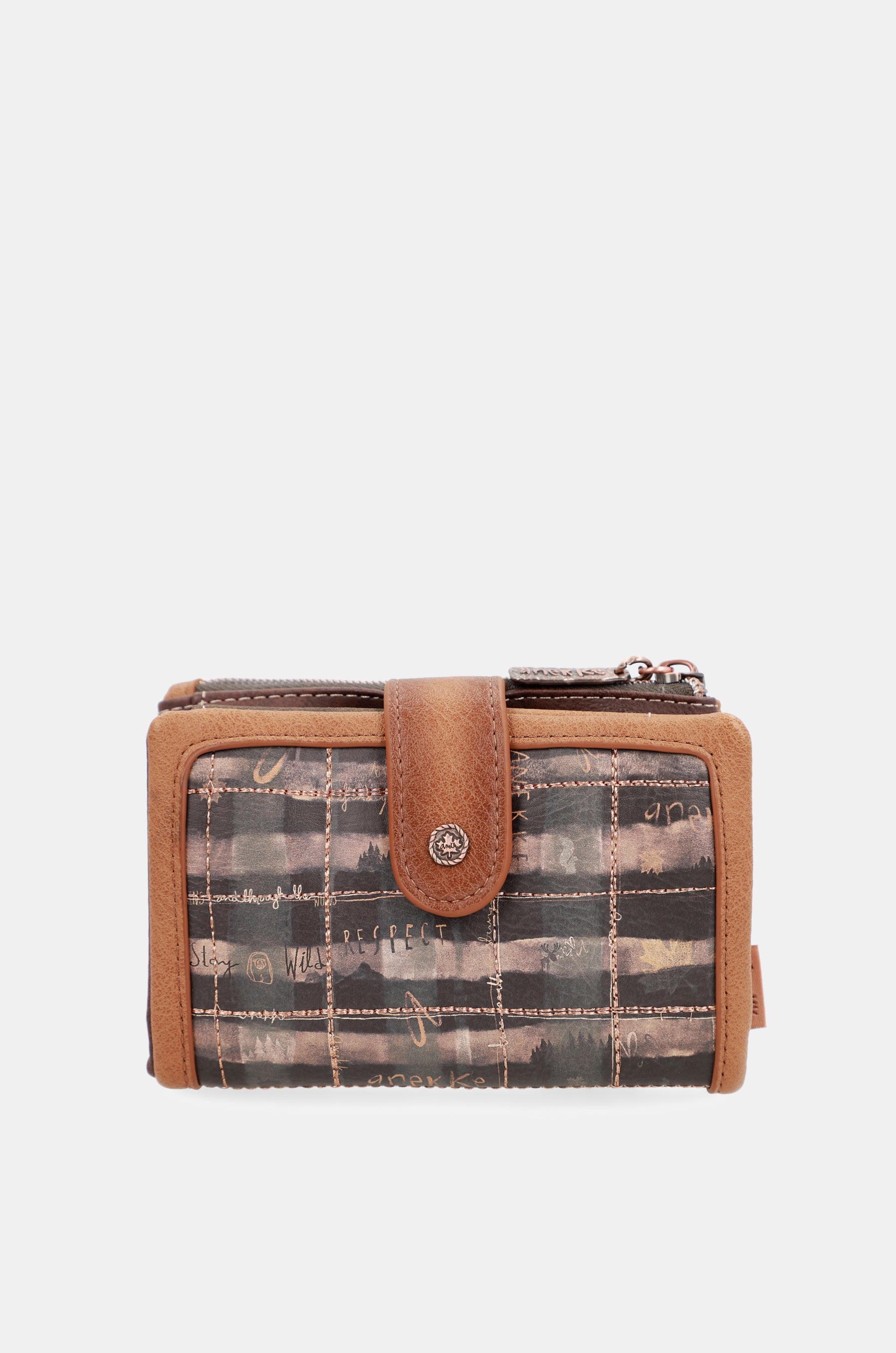 The Forest medium flexible material wallet